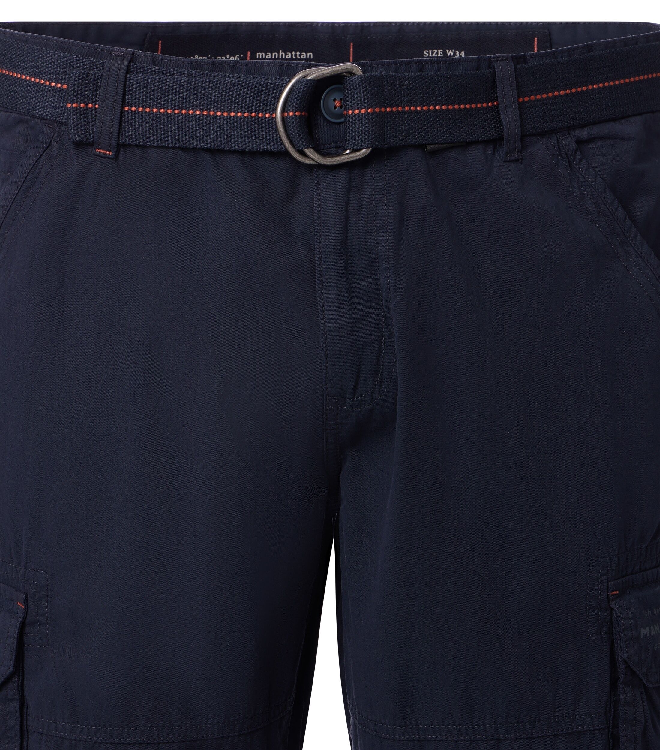 CASA MODA shorts BEN, heren cargo korte broek, blauw