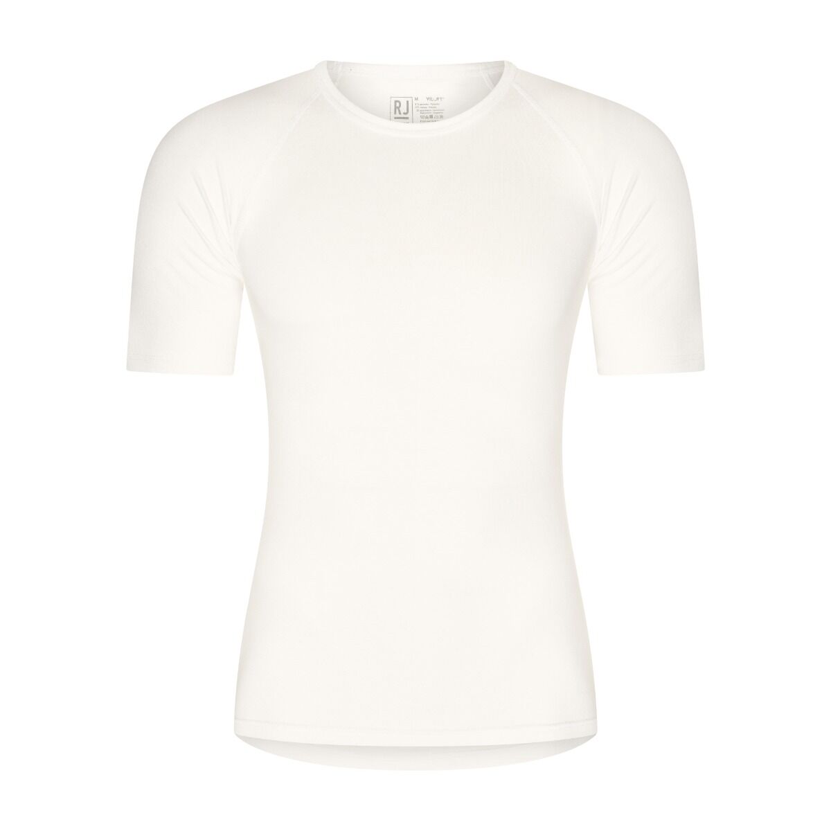 RJ Bodywear RJ Thermo Westendorf heren thermoshirt (1-pack), thermoshirt met O-hals, wolwit