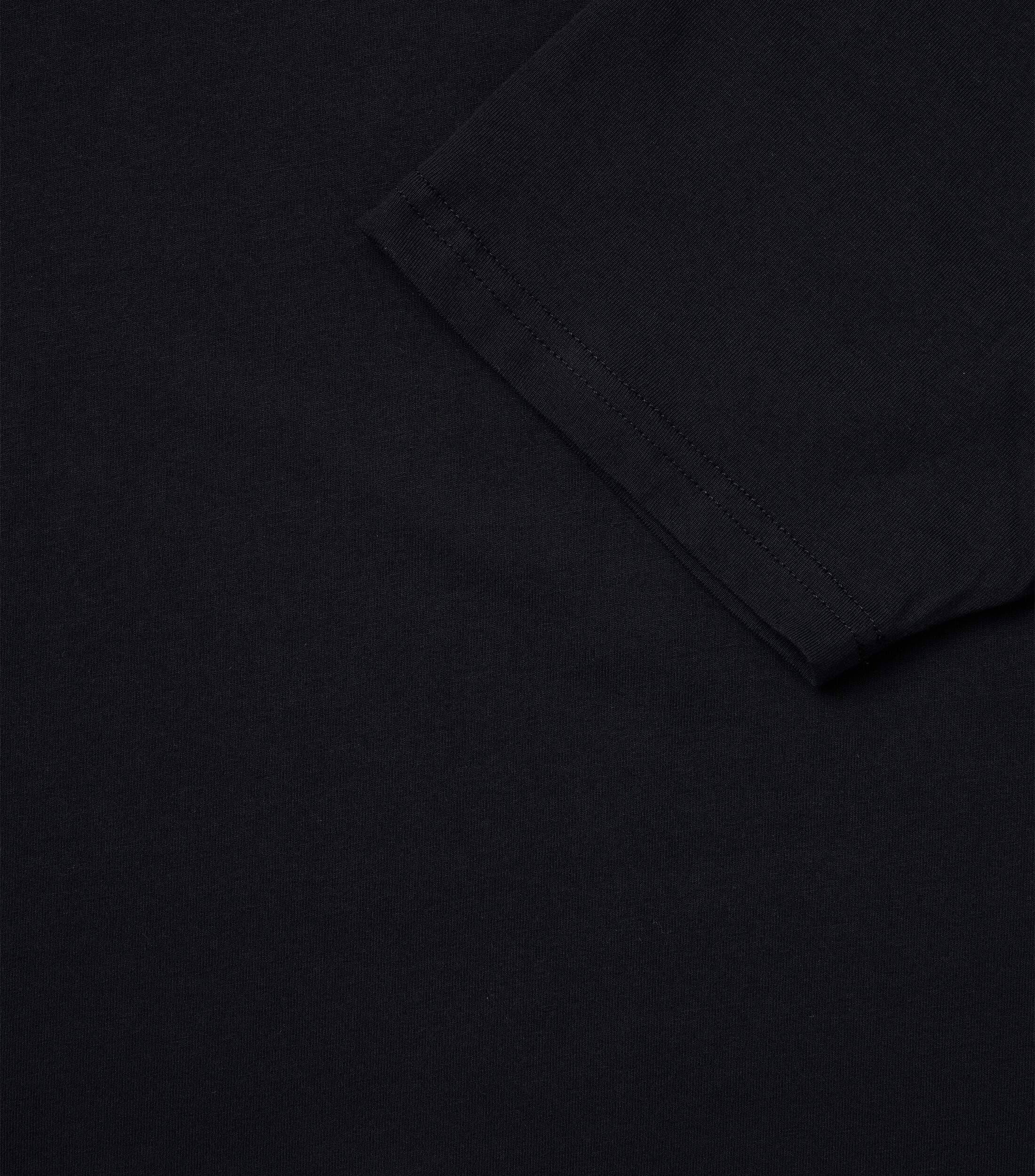 VENTI modern heren T-shirt (2-pack), zwart
