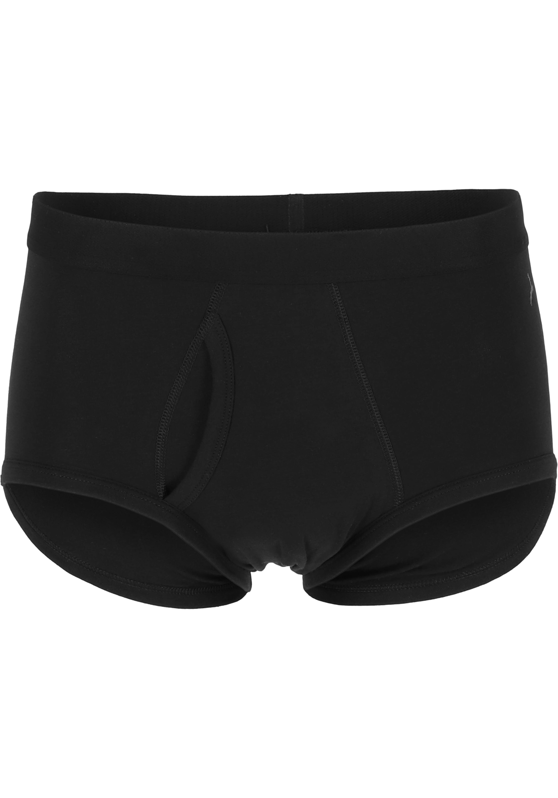 2-8711665542713_HR TEN CATE Basics men slips (3-pack), heren heupslips met gulp, zwart
