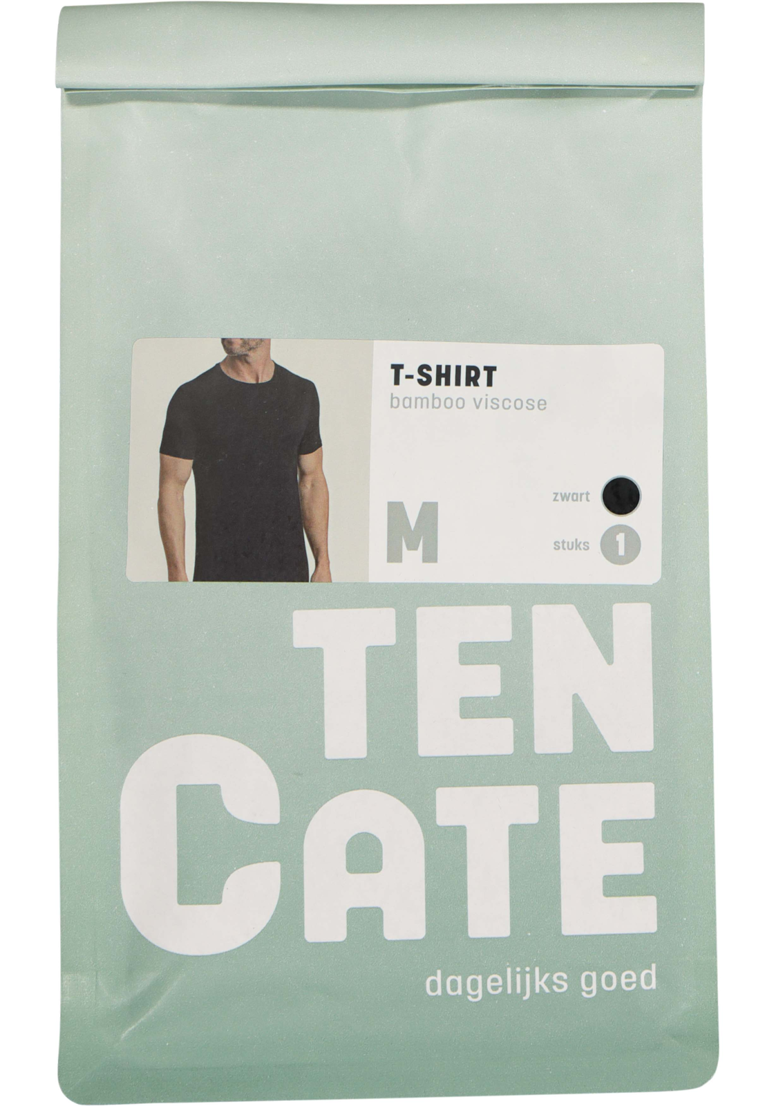 5-8711665623450_ten_cate_tshirt_HR TEN CATE Basics men bamboo viscose T-shirt (1-pack), heren T-shirt O-hals, zwart