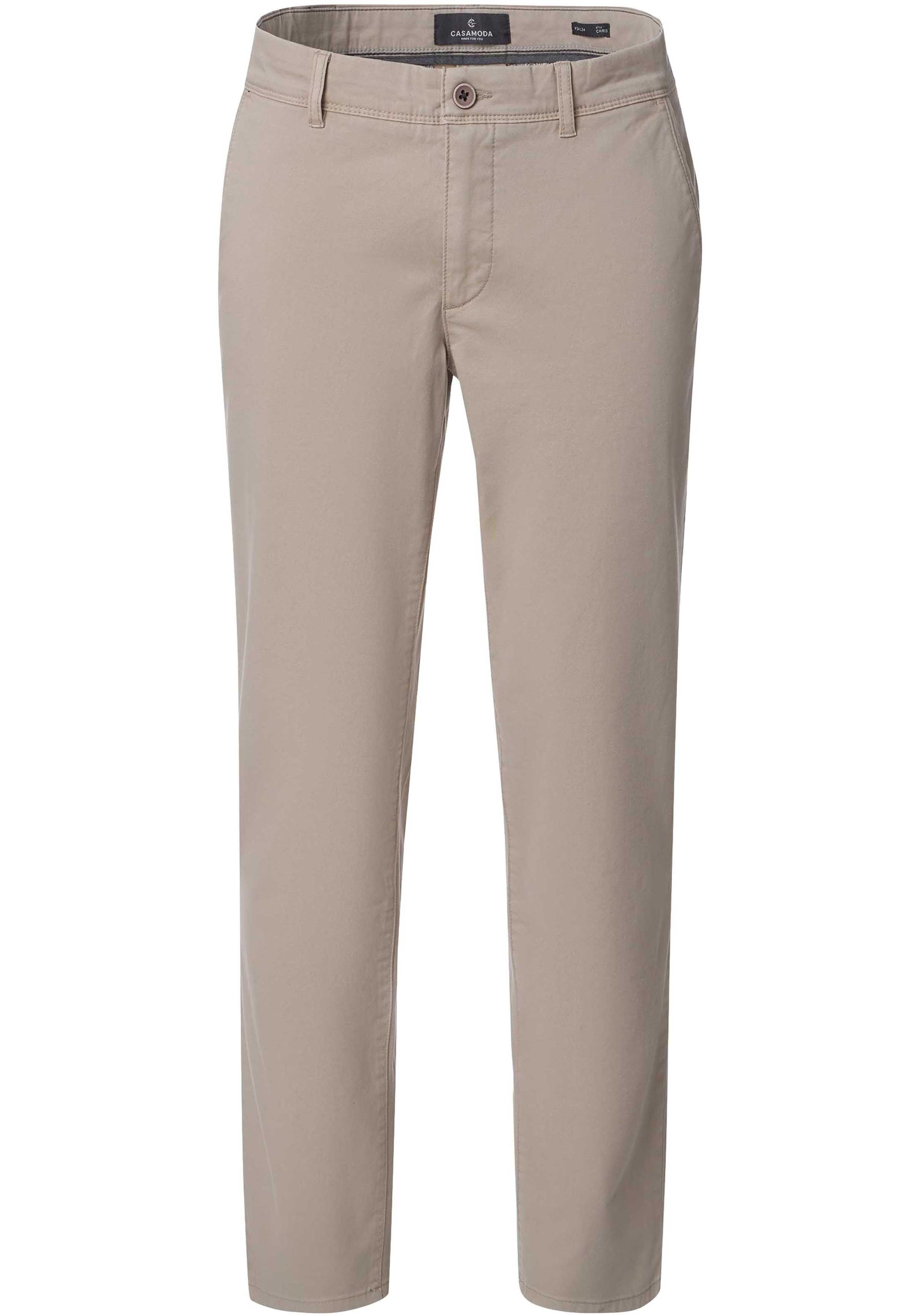 CASA MODA broek CHRIS, heren chino broek, beige