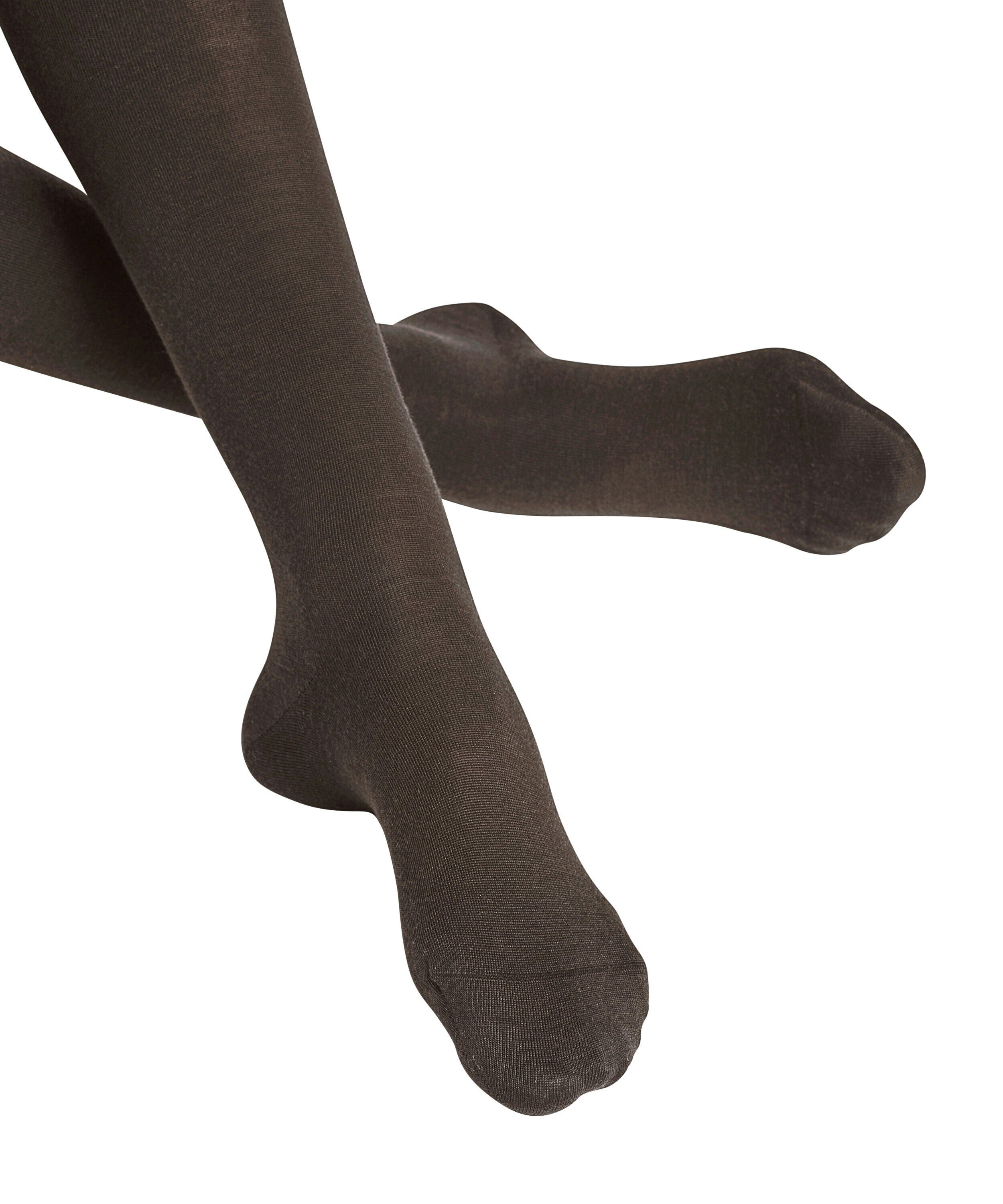 FALKE Softmerino dames overknees, bruin (dark brown)