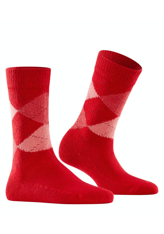 Burlington Whitby damessokken, rood (vermillion red) Burlington Whitby damessokken, rood (vermillion red)