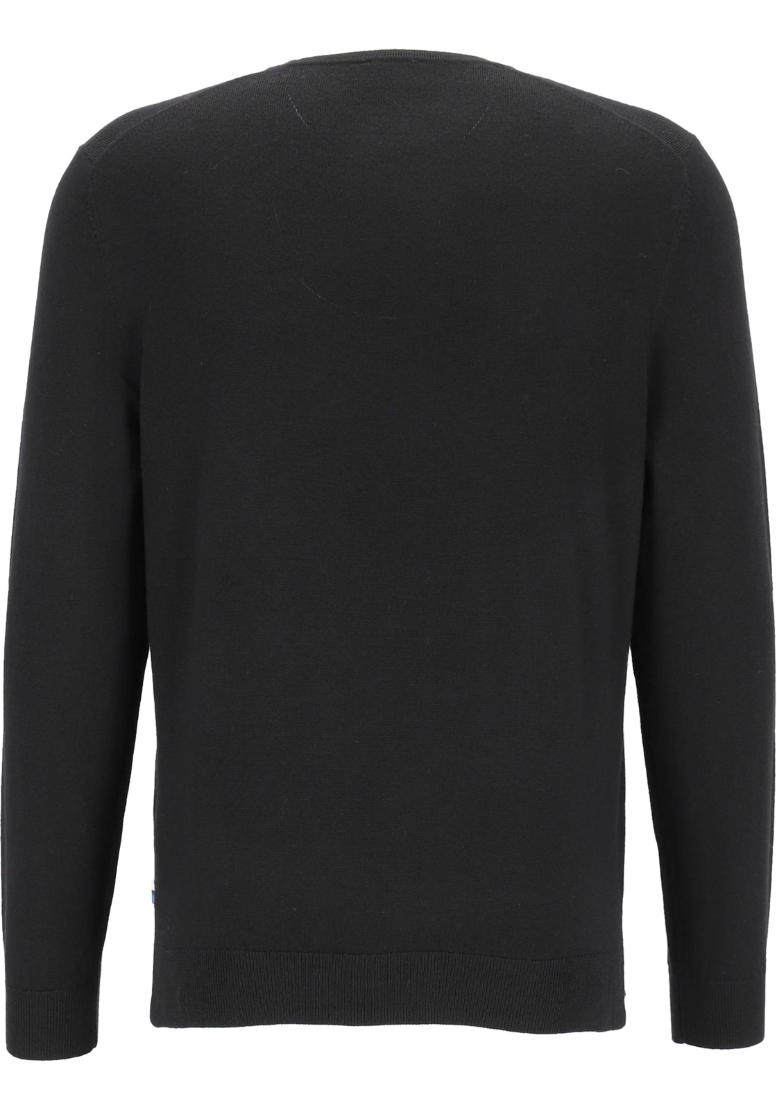OLYMP modern fit trui wol, O-hals, zwart OLYMP modern fit trui wol, O-hals, zwart