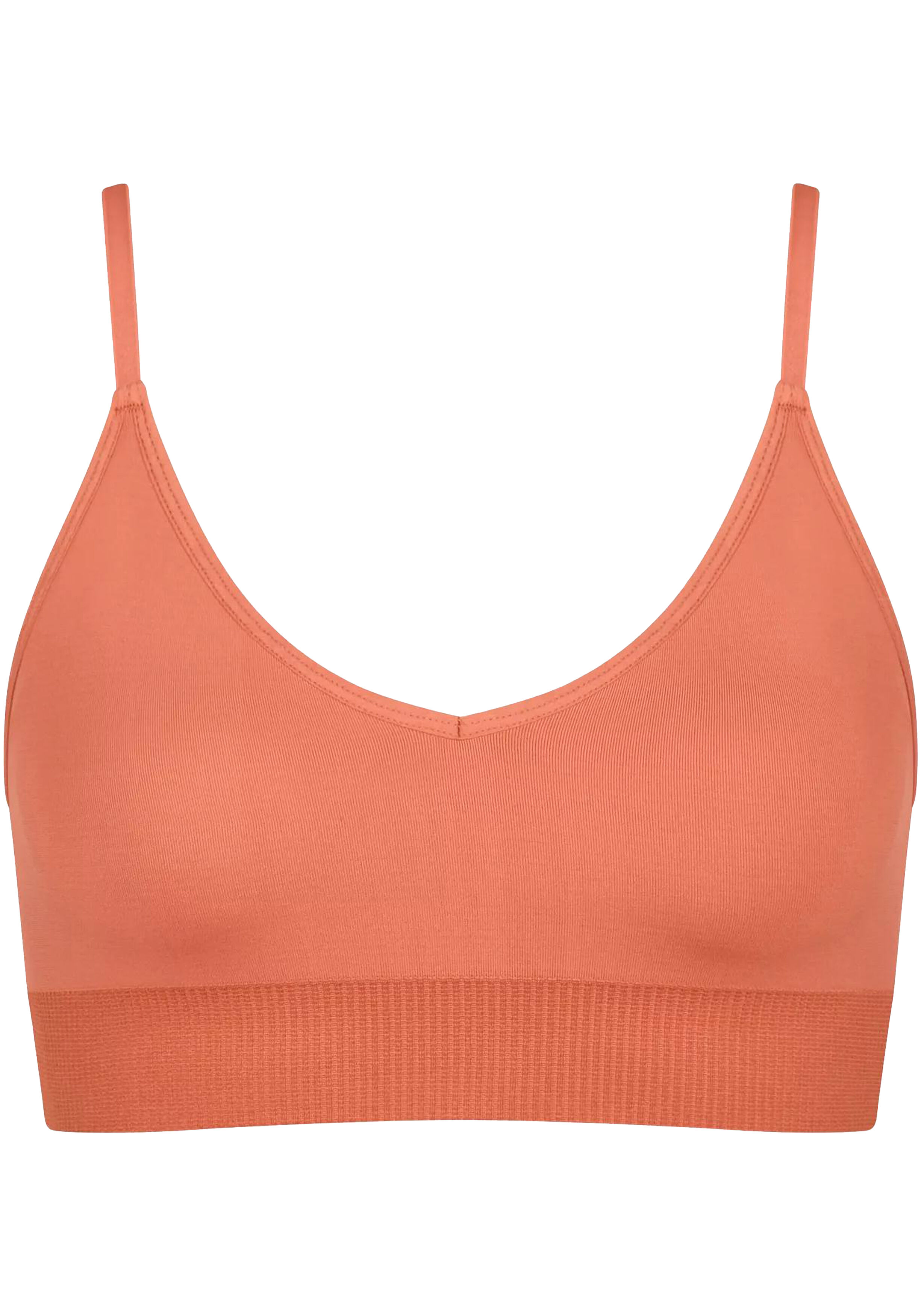 Sloggi Women EVER Infused Multi Vit Bralette, bralette, abrikoos oranje