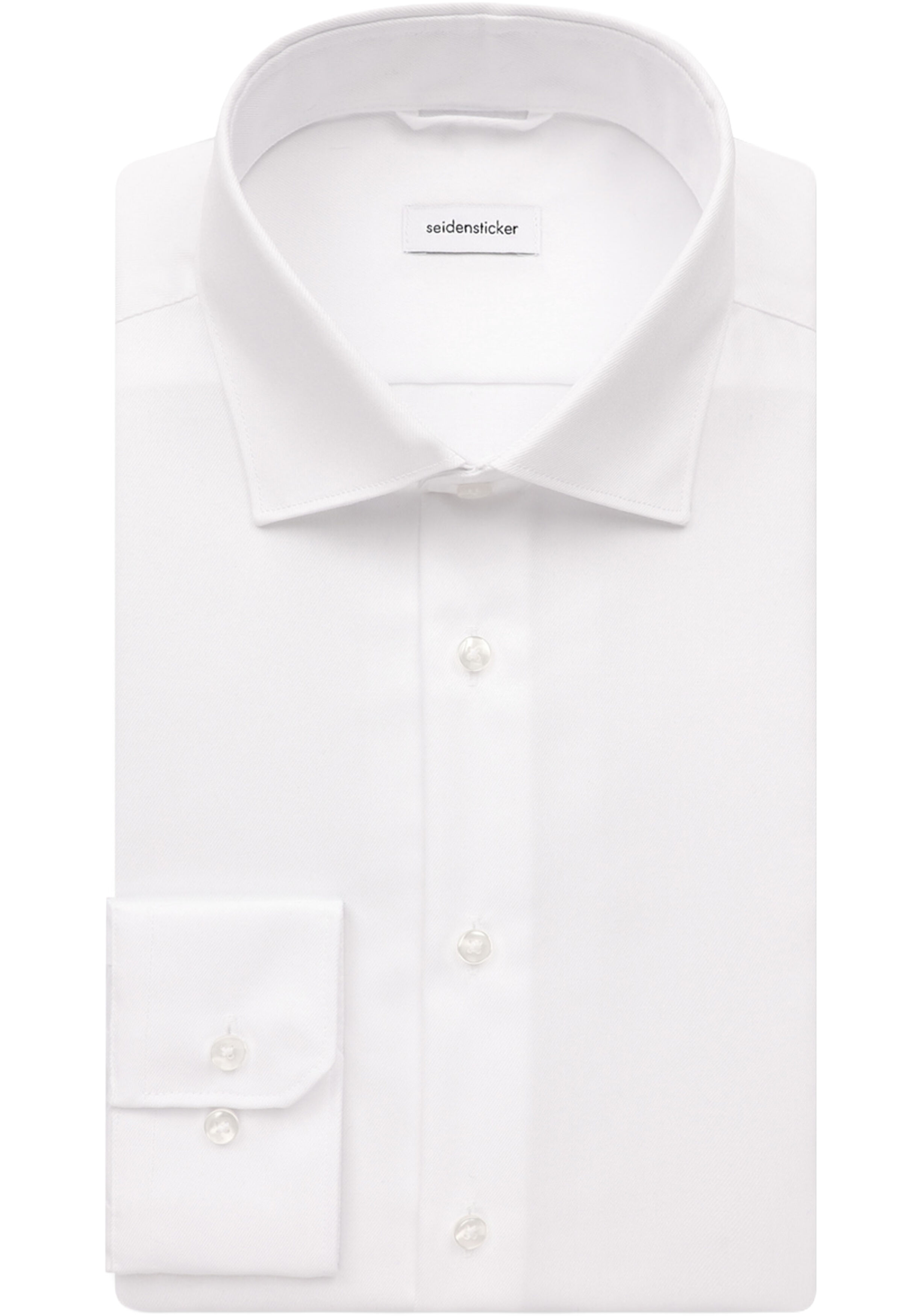 Seidensticker x-slim fit overhemd, popeline, wit