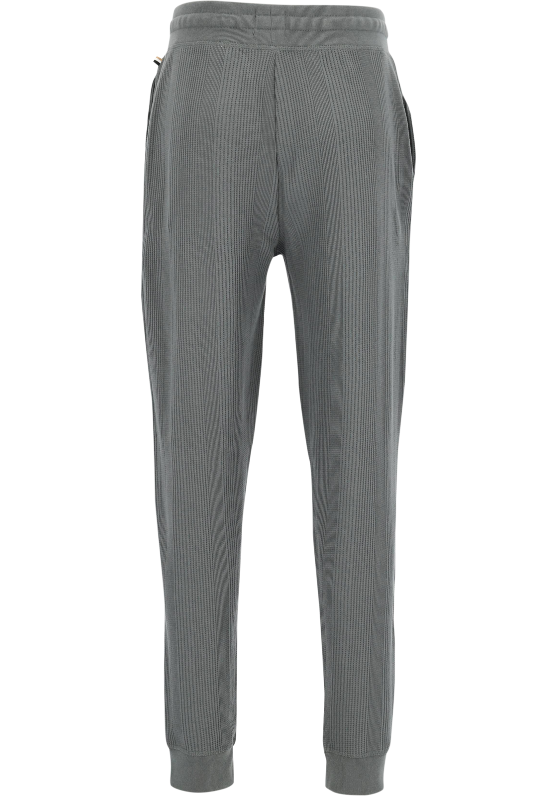 BOSS Structure Pants, heren pyjama- of loungebroek, grijsgroen BOSS Structure Pants, heren pyjama- of loungebroek, grijsgroen