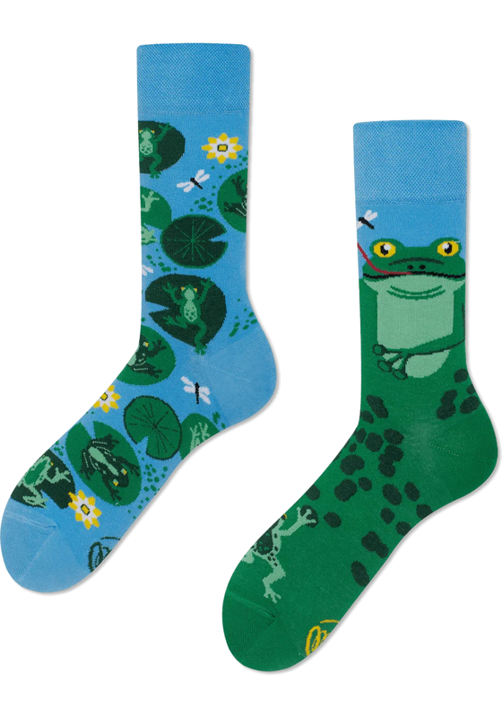 Many Mornings unisex sokken, Froggy Frog Many Mornings unisex sokken, Froggy Frog