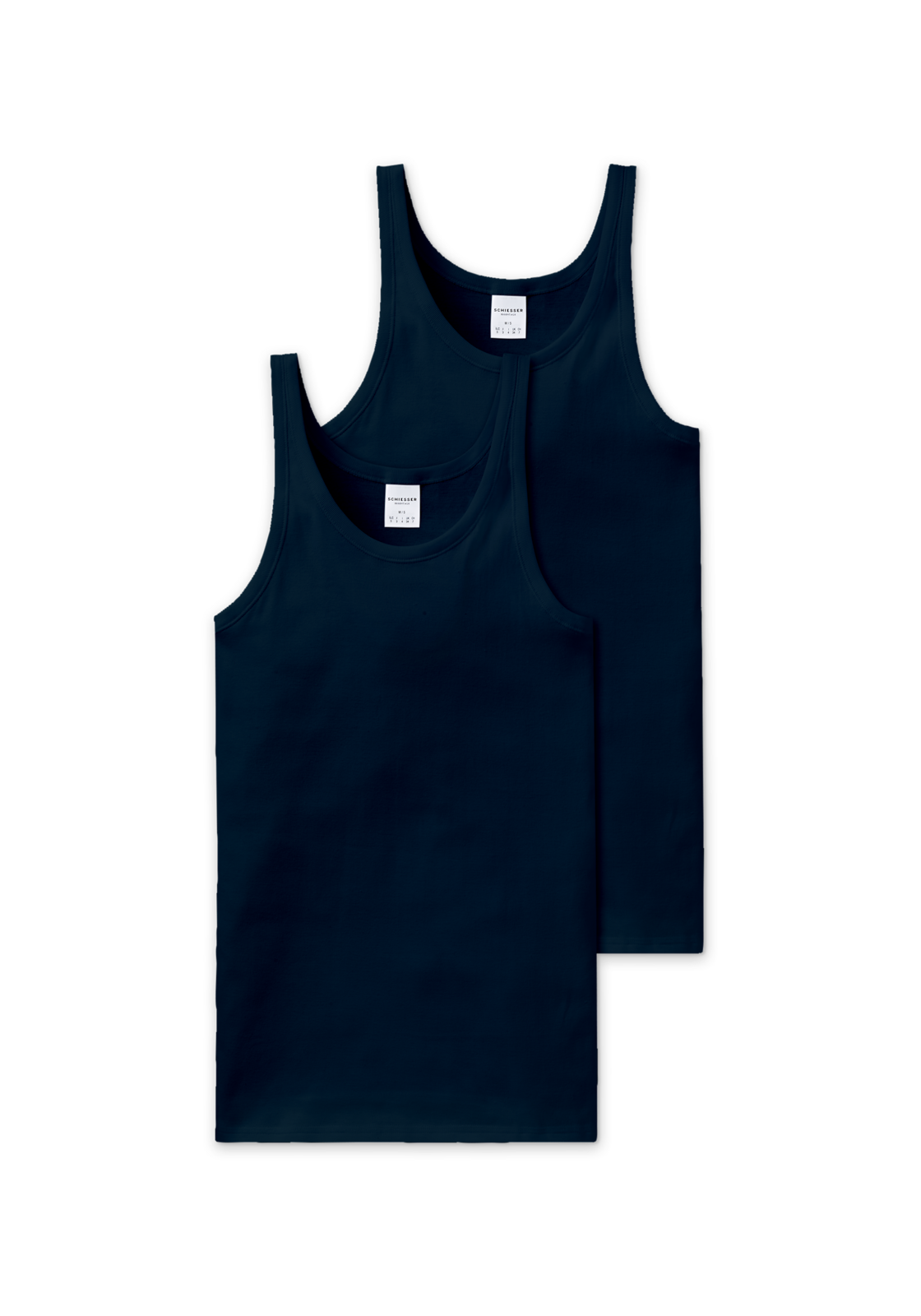 image_2_205144-815_2_1280x1280 SCHIESSER Cotton Essentials singlet (2-pack), heren onderhemden navy blauw