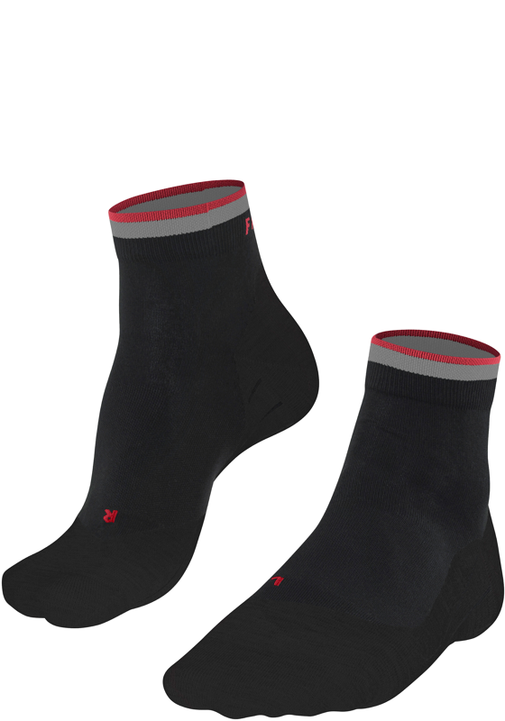 FALKE RU4 Endurance Short Reflect heren running sokken kort, zwart (black) FALKE RU4 Endurance Short Reflect heren running sokken kort, zwart (black)