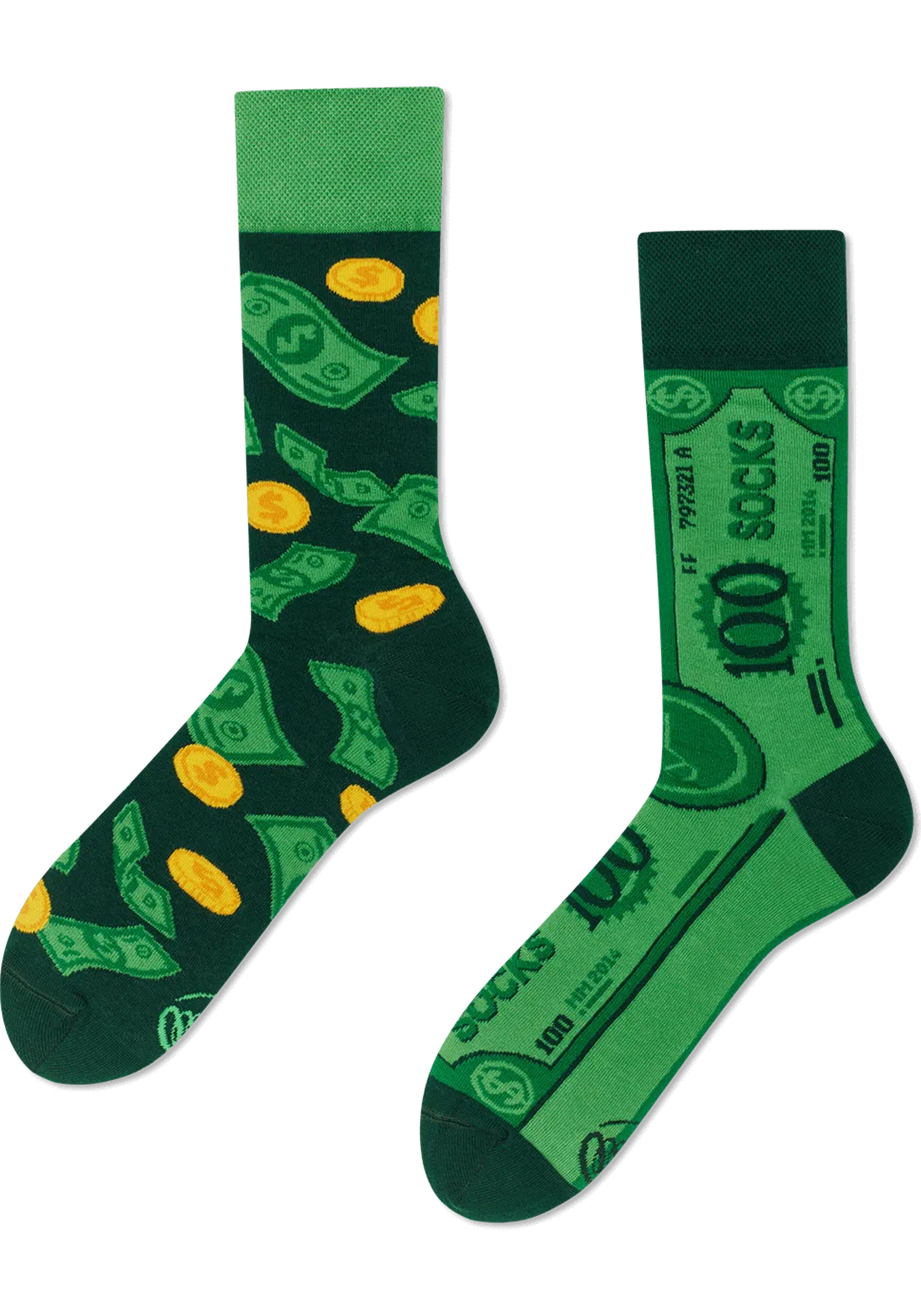 Many Mornings unisex sokken, The Dollar