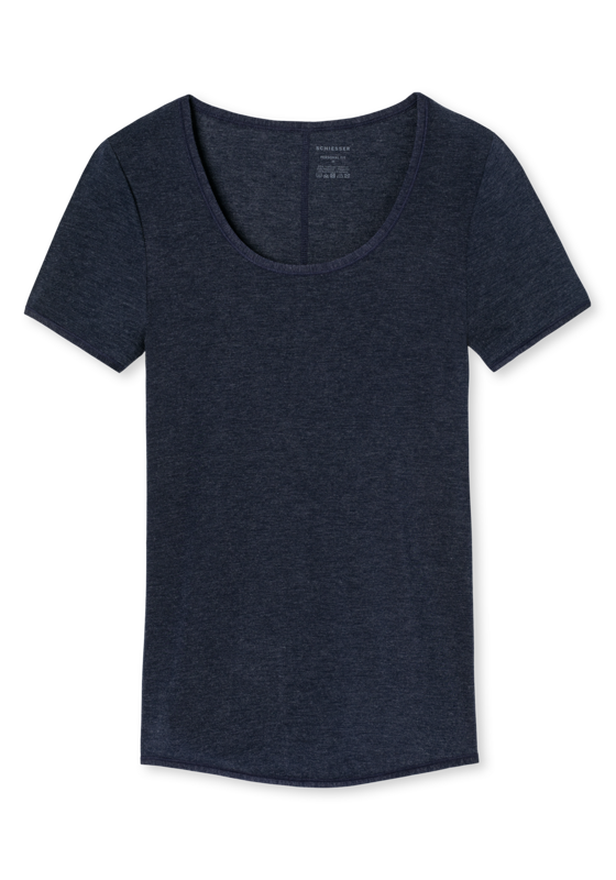 SCHIESSER Personal Fit T-shirt (1-pack), dames shirt korte mouwen nachtblauw SCHIESSER Personal Fit T-shirt (1-pack), dames shirt korte mouwen nachtblauw