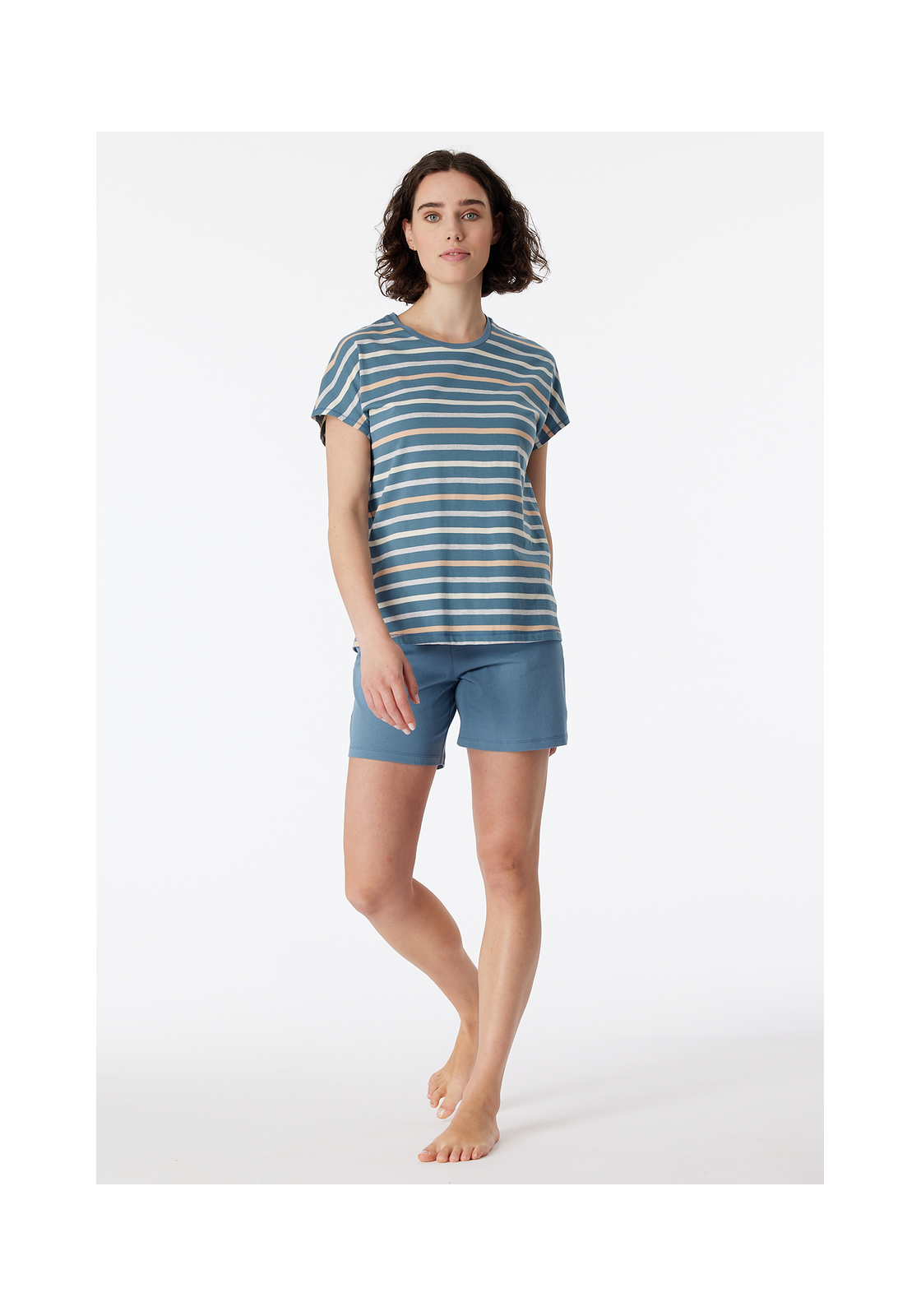 image_8_181253-808_6_1280x1280 SCHIESSER Casual Essentials shortamaset, dames shortama blauw-grijs