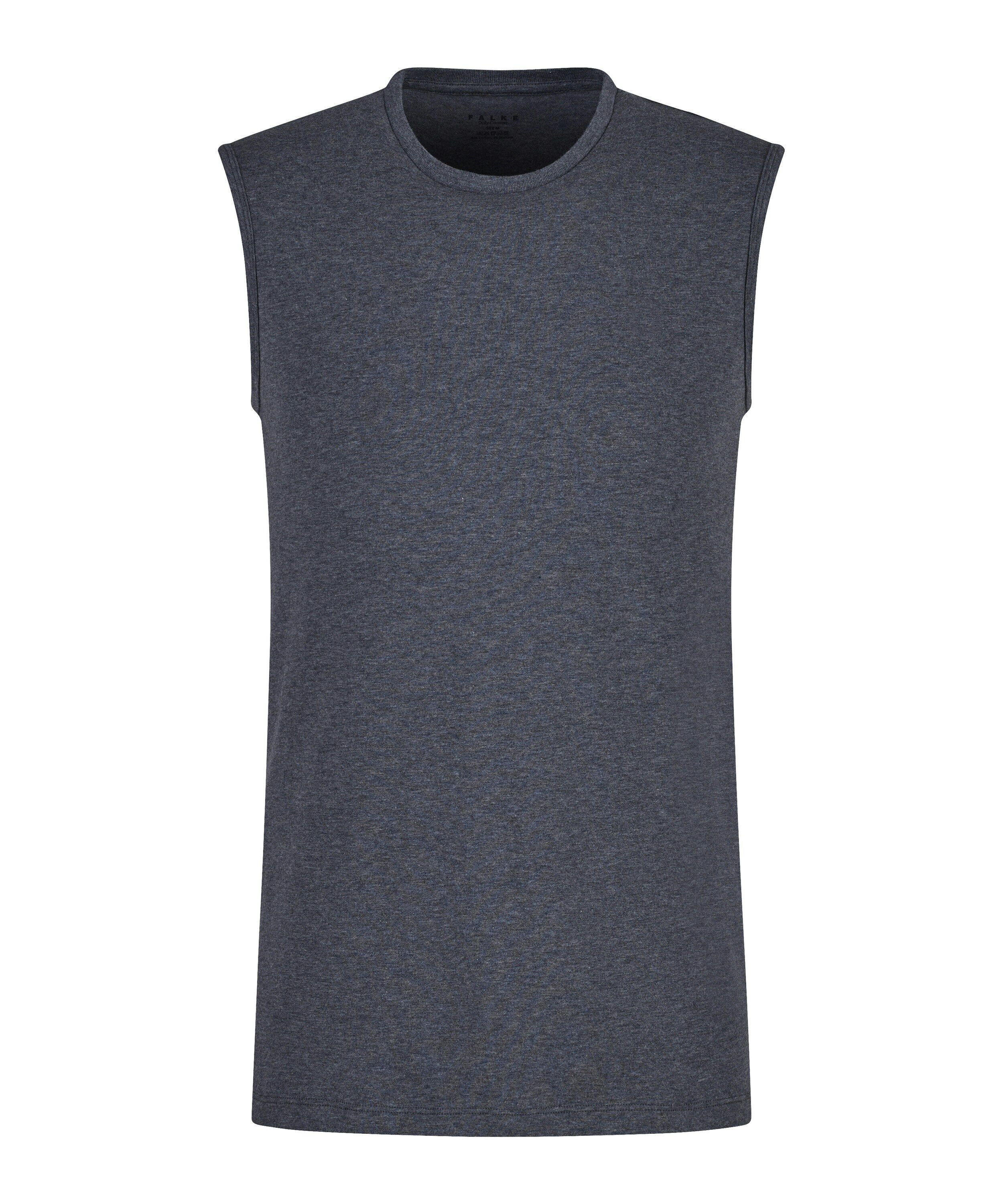 FALKE 2-pack heren top Daily Comfort, singlet, donkergrijs (dark grey -heather)