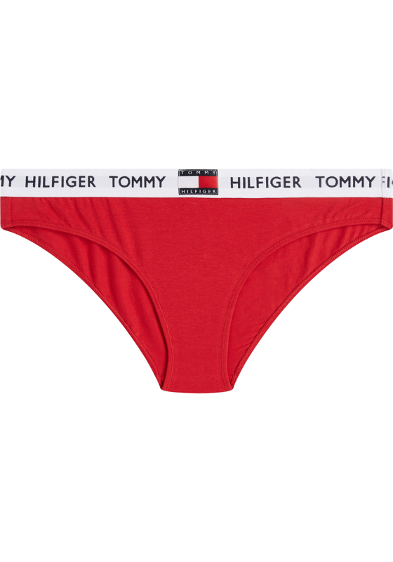 Tommy Hilfiger dames Tommy 85 bikini slip (1-pack), rood Tommy Hilfiger dames Tommy 85 bikini slip (1-pack), rood