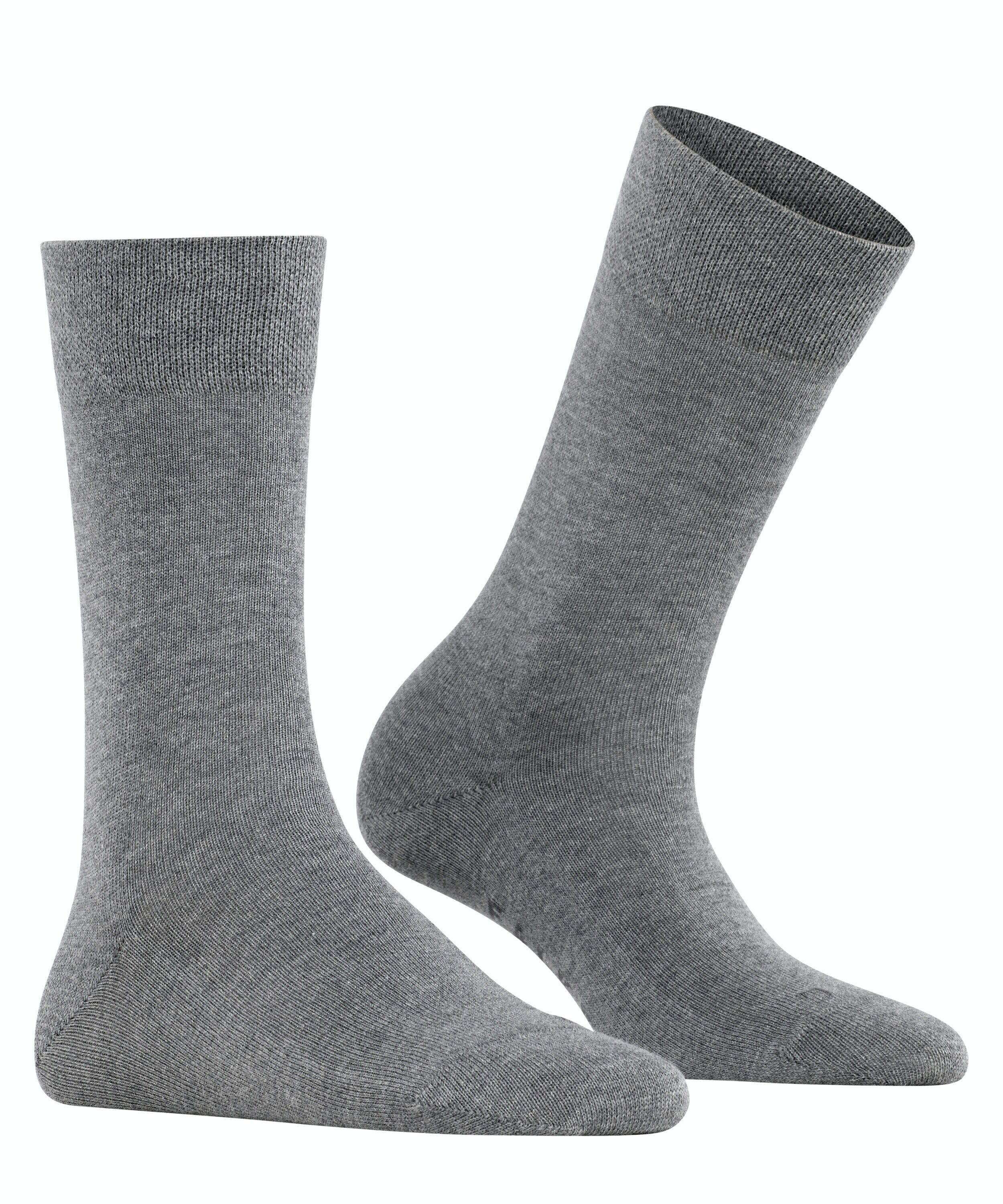 FALKE Sensitive London damessokken, grijs (light greymel.)