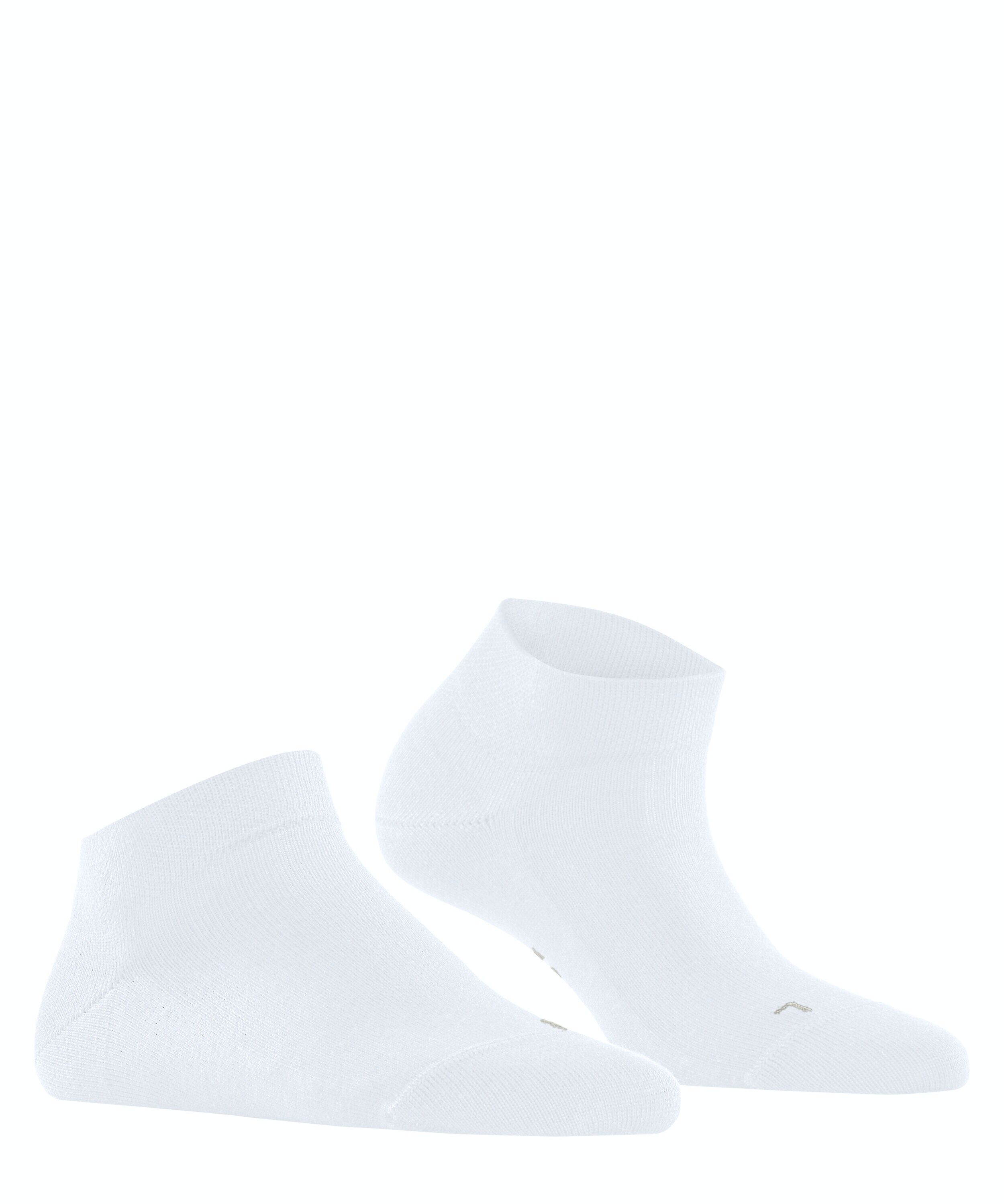 FALKE Sensitive London dames sneakersokken, wit (white)
