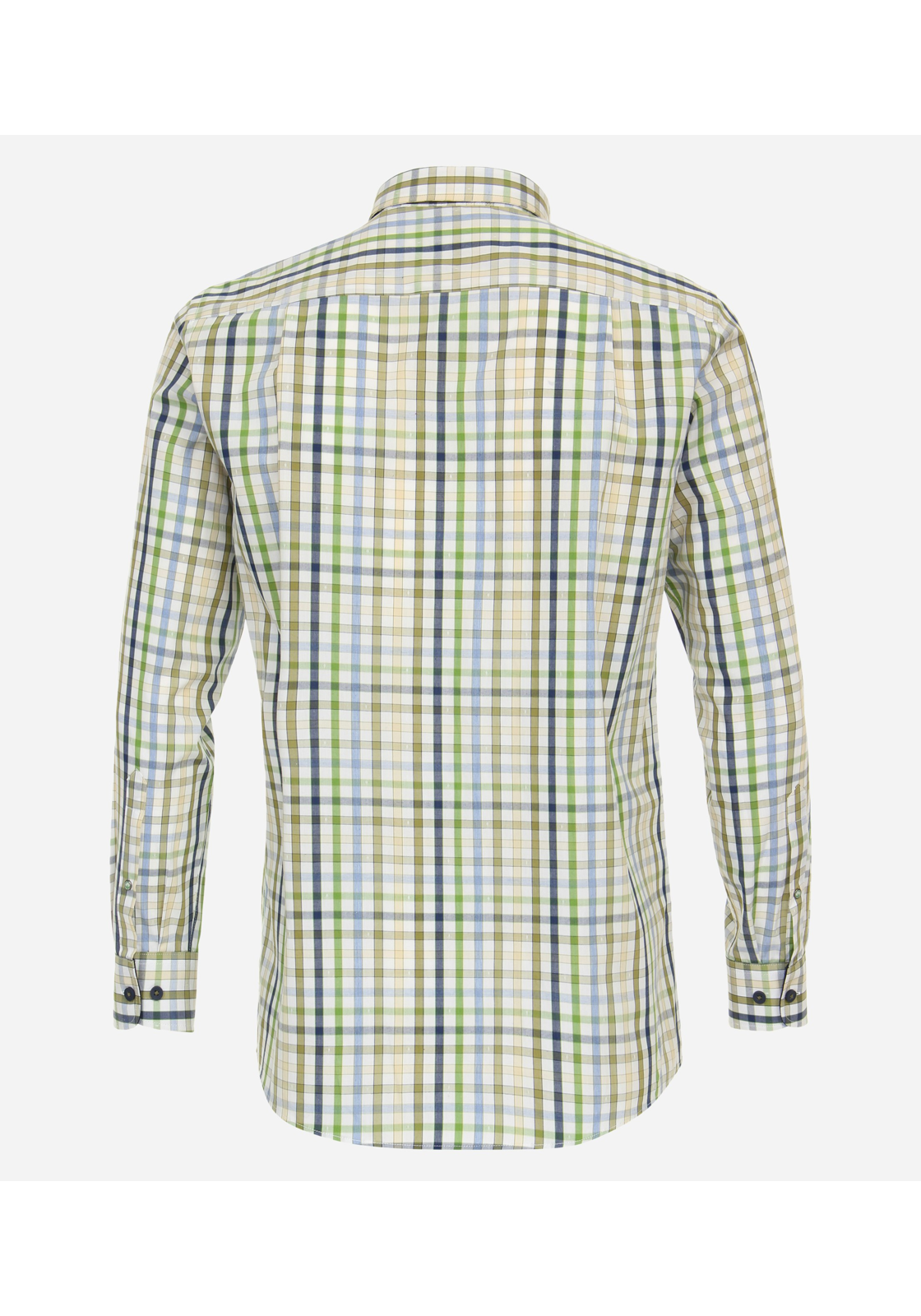 image_3_5bed910c625d9f619e74113cf379ea2cjpgautoformatbgF3F3F3blend-alpha100blend-colorF3F3F3blend-modedarkenfitclampp Redmond comfort fit overhemd, popeline, groen geruit