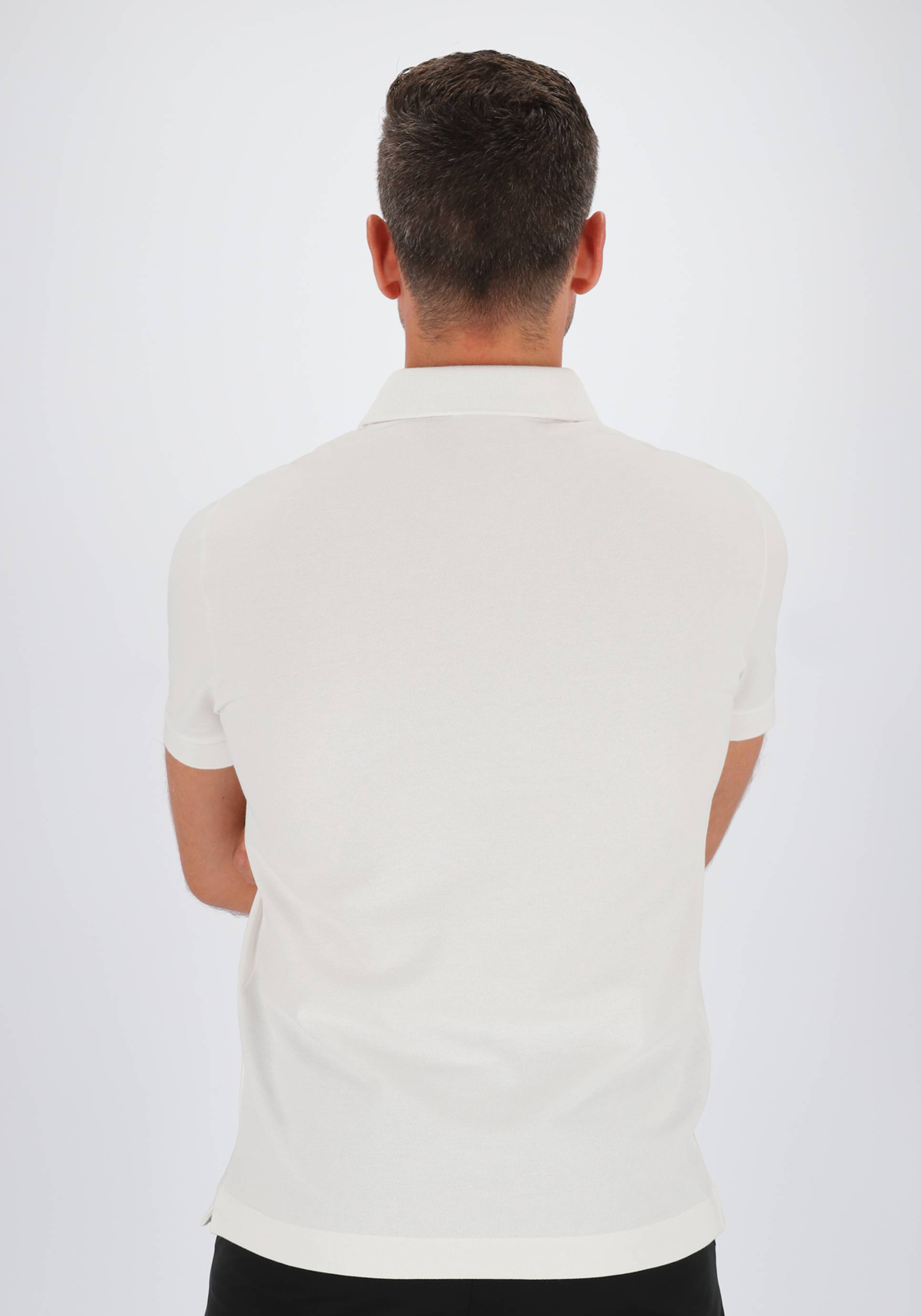 Lacoste Paris Stretch Pique Polo Regular Fit, wit Lacoste Paris Stretch Pique Polo Regular Fit, wit