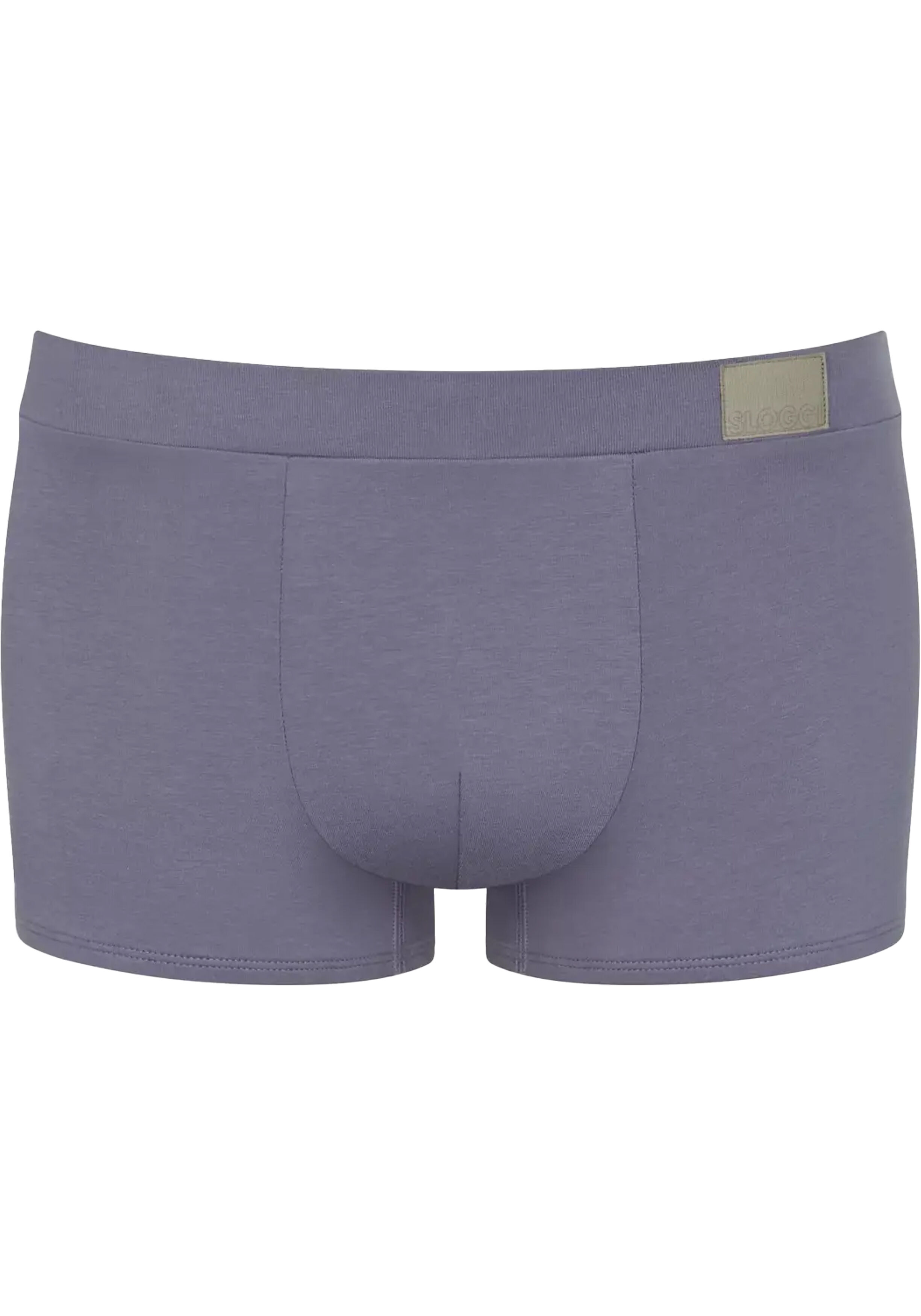 Sloggi Men GO Natural Hipster, heren boxershort korte pijp (2-pack), licht- en donkerblauw