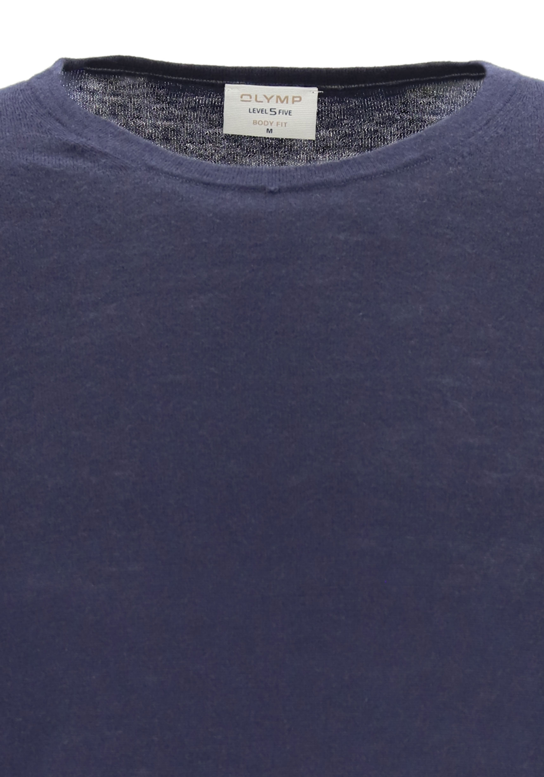 6-4046346773723-olymp-OLYMP-TR-blauw-01511118-4-fotos_HR OLYMP Level 5 body fit trui wol met zijde, O-hals, marine blauw