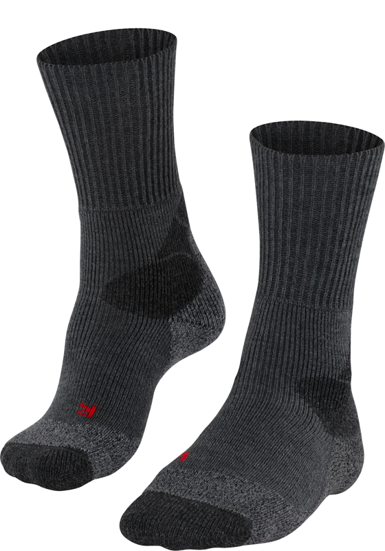 FALKE TKX Expedition dames trekking sokken, asfalt grijs (asphalt melangeange) FALKE TKX Expedition dames trekking sokken, asfalt grijs (asphalt melangeange)