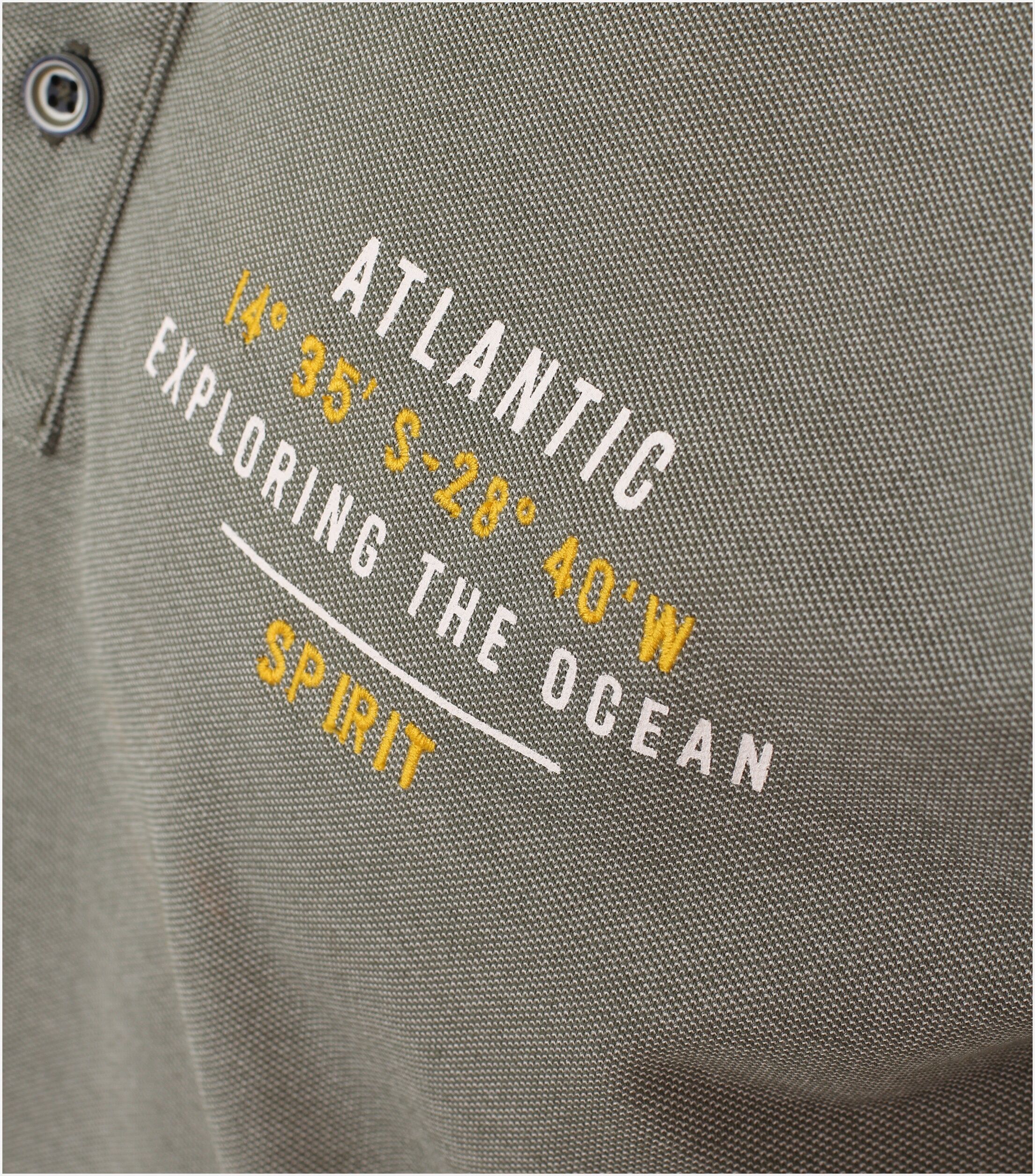 CASA MODA comfort fit heren polo, groen