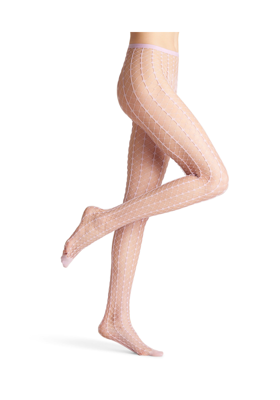 FALKE Paradise Net dames panty, shell pink FALKE Paradise Net dames panty, shell pink