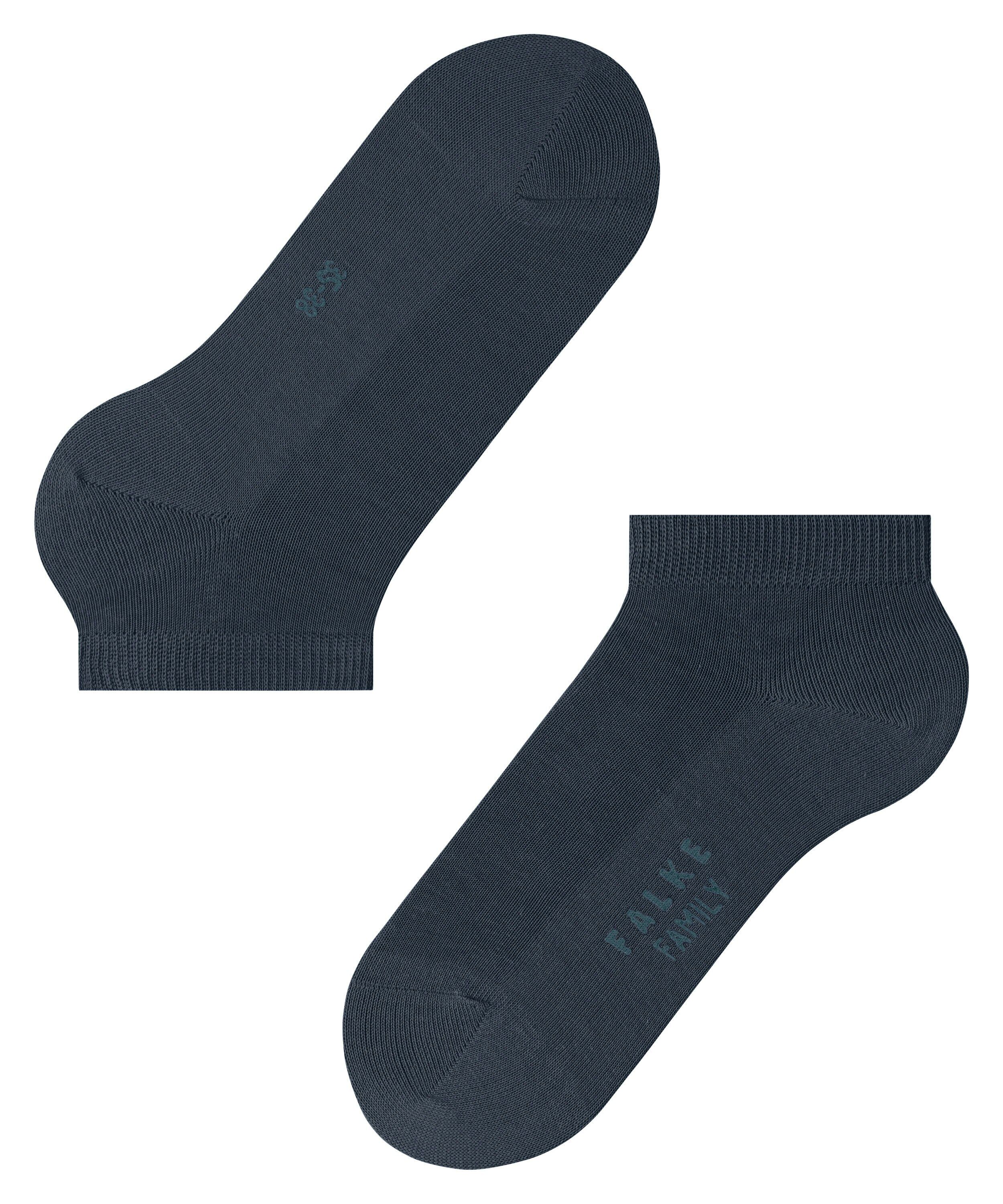FALKE Family dames sneakersokken, donkerblauw (dark navy)