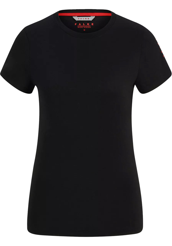 FALKE dames training T-shirt, zwart (black) FALKE dames training T-shirt, zwart (black)