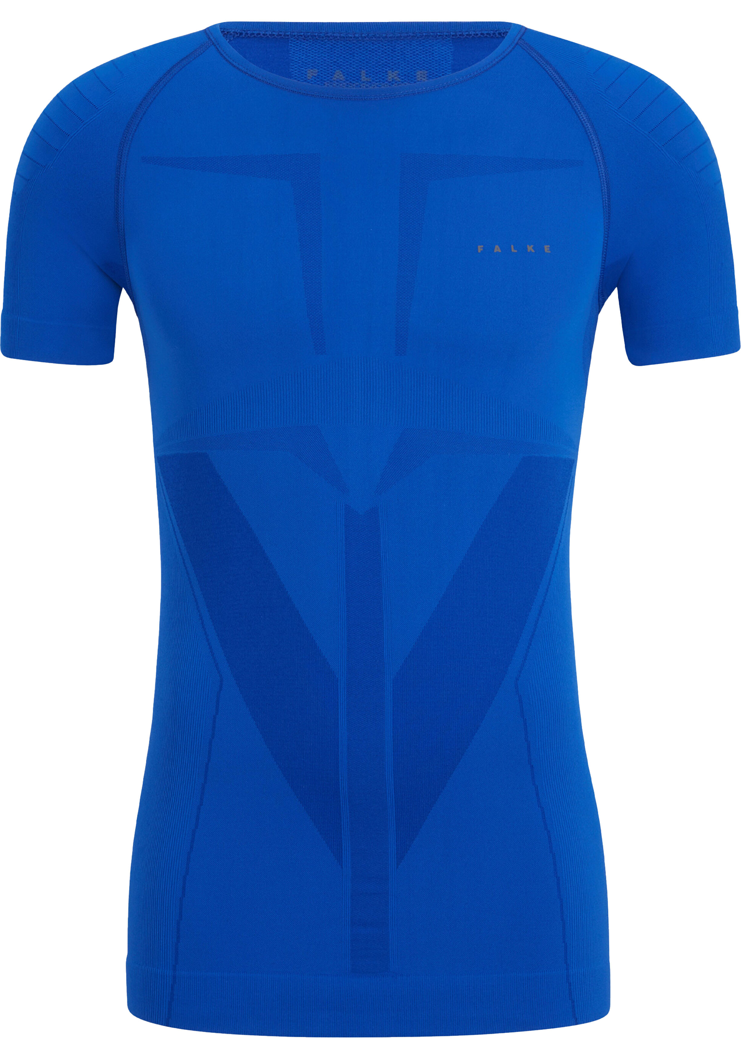 FALKE heren T-shirt Warm, thermoshirt, blauw (yve)