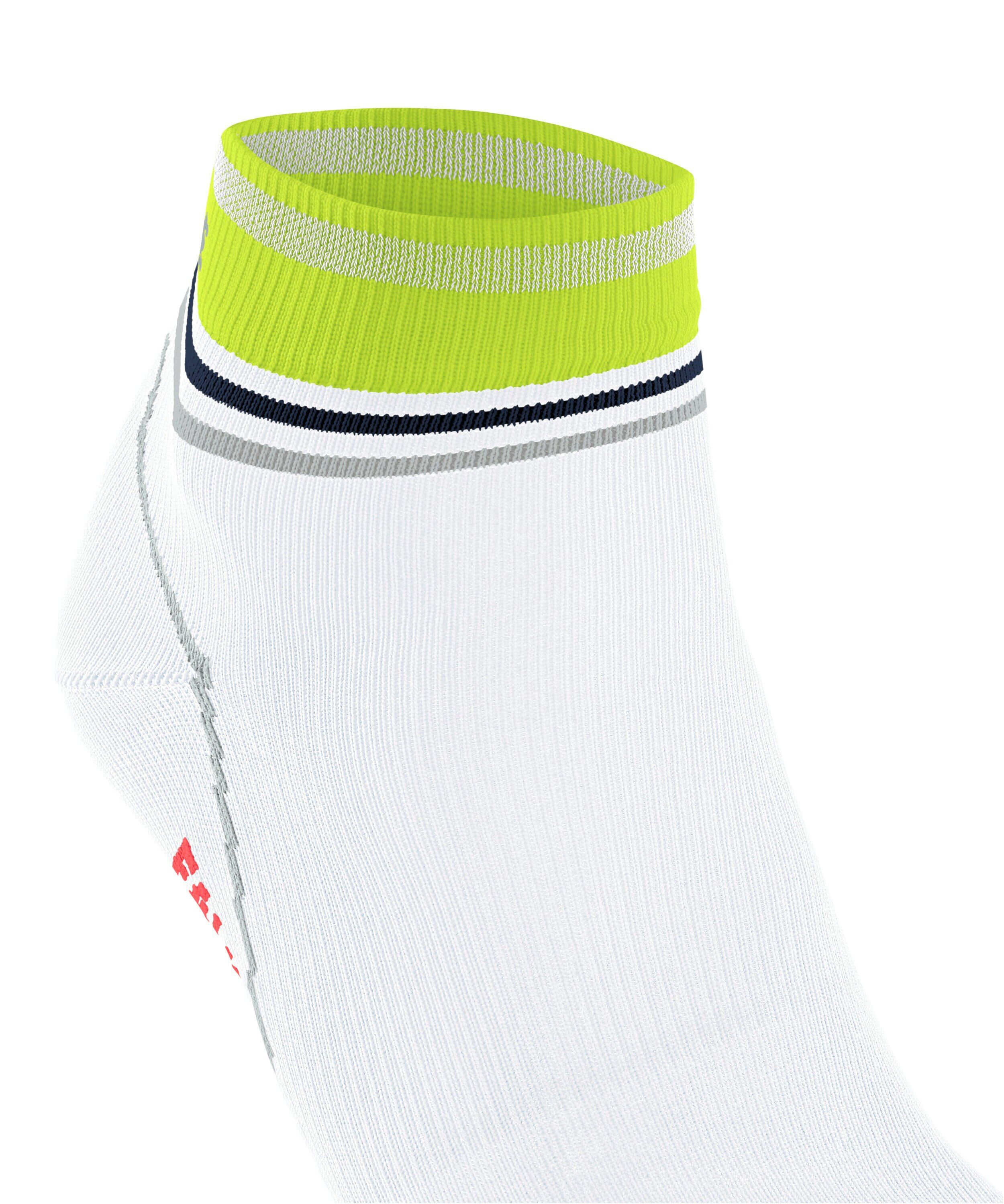 FALKE BC Impulse Reflect Short unisex biking sokken , wit (white)