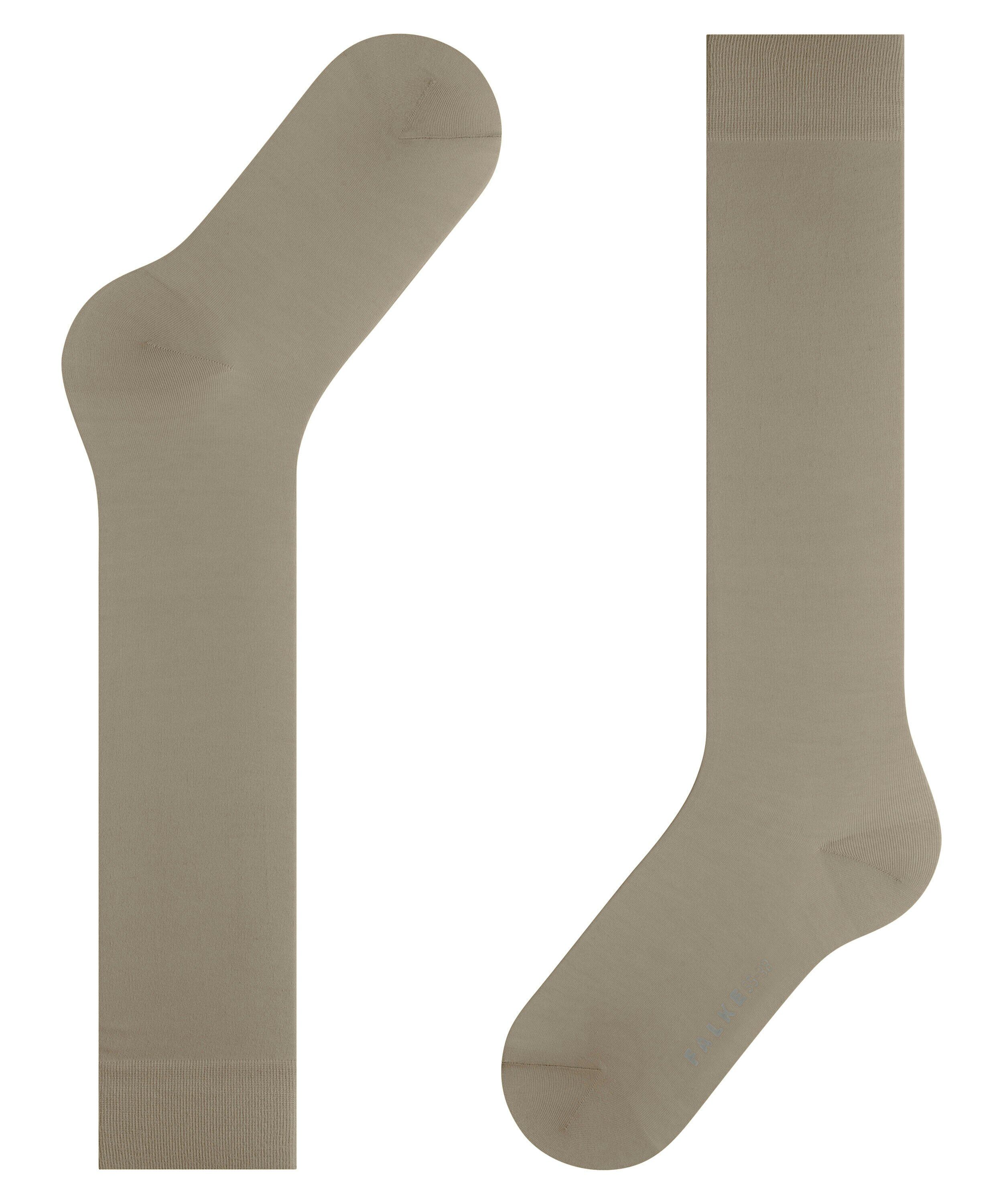 FALKE Cotton Touch dames kniekousen, beige (nude)
