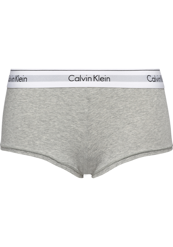 Calvin Klein dames Modern Cotton hipster slip, boyshort, grijs Calvin Klein dames Modern Cotton hipster slip, boyshort, grijs