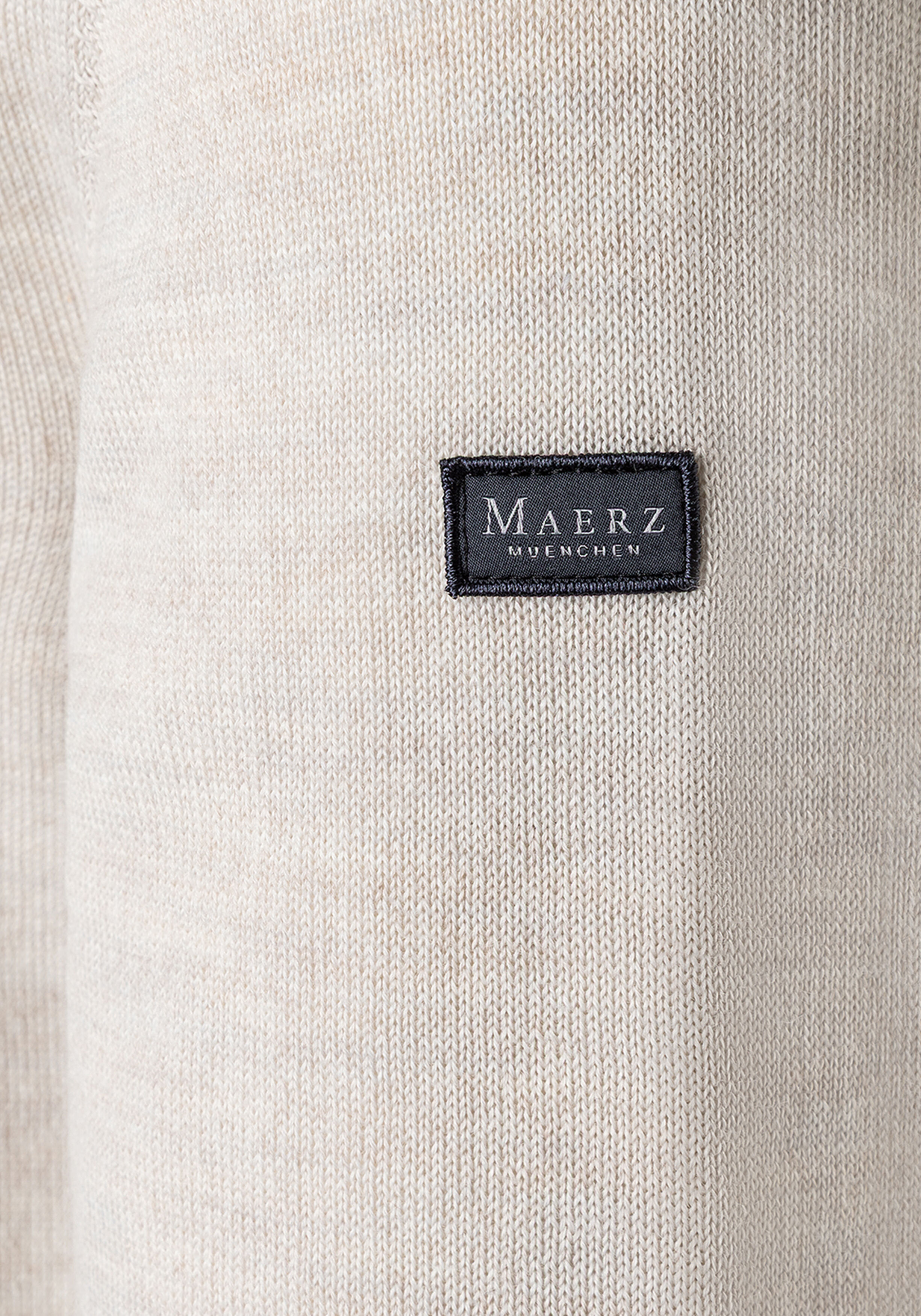 MAERZ Classic Fit heren coltrui wol, offwhite