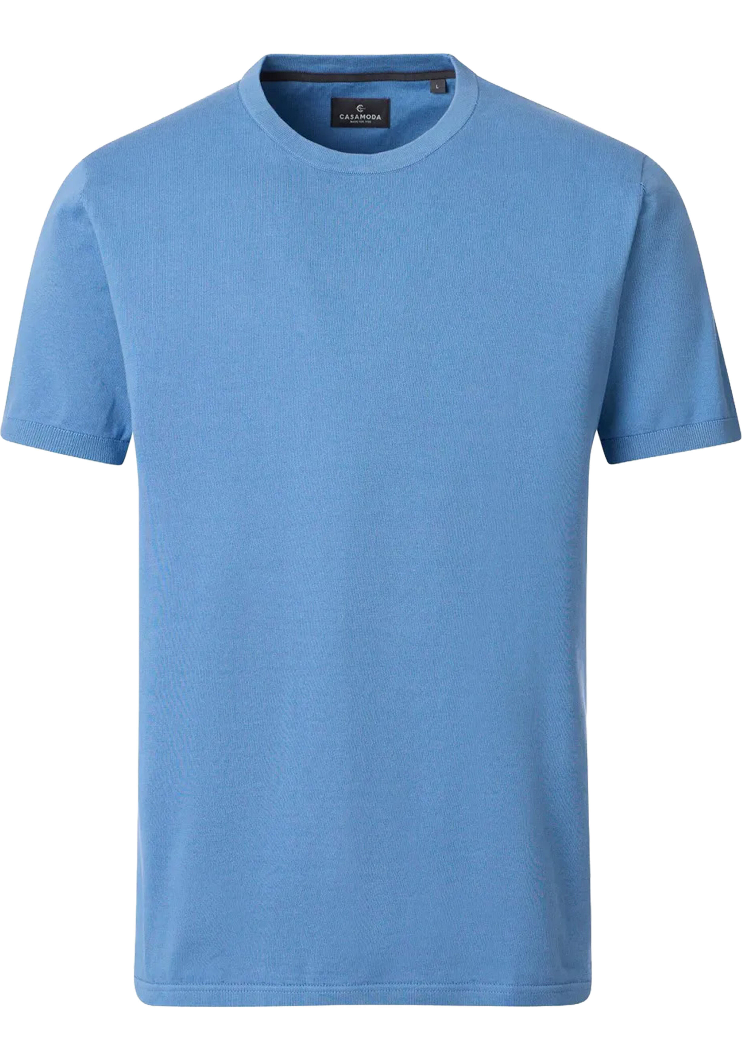 CASA MODA comfort fit heren T-shirt, blauw