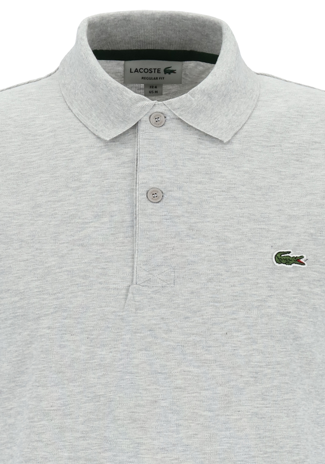 Lacoste Sport Polo Regular Fit stretch, lichtgrijs melange Lacoste Sport Polo Regular Fit stretch, lichtgrijs melange