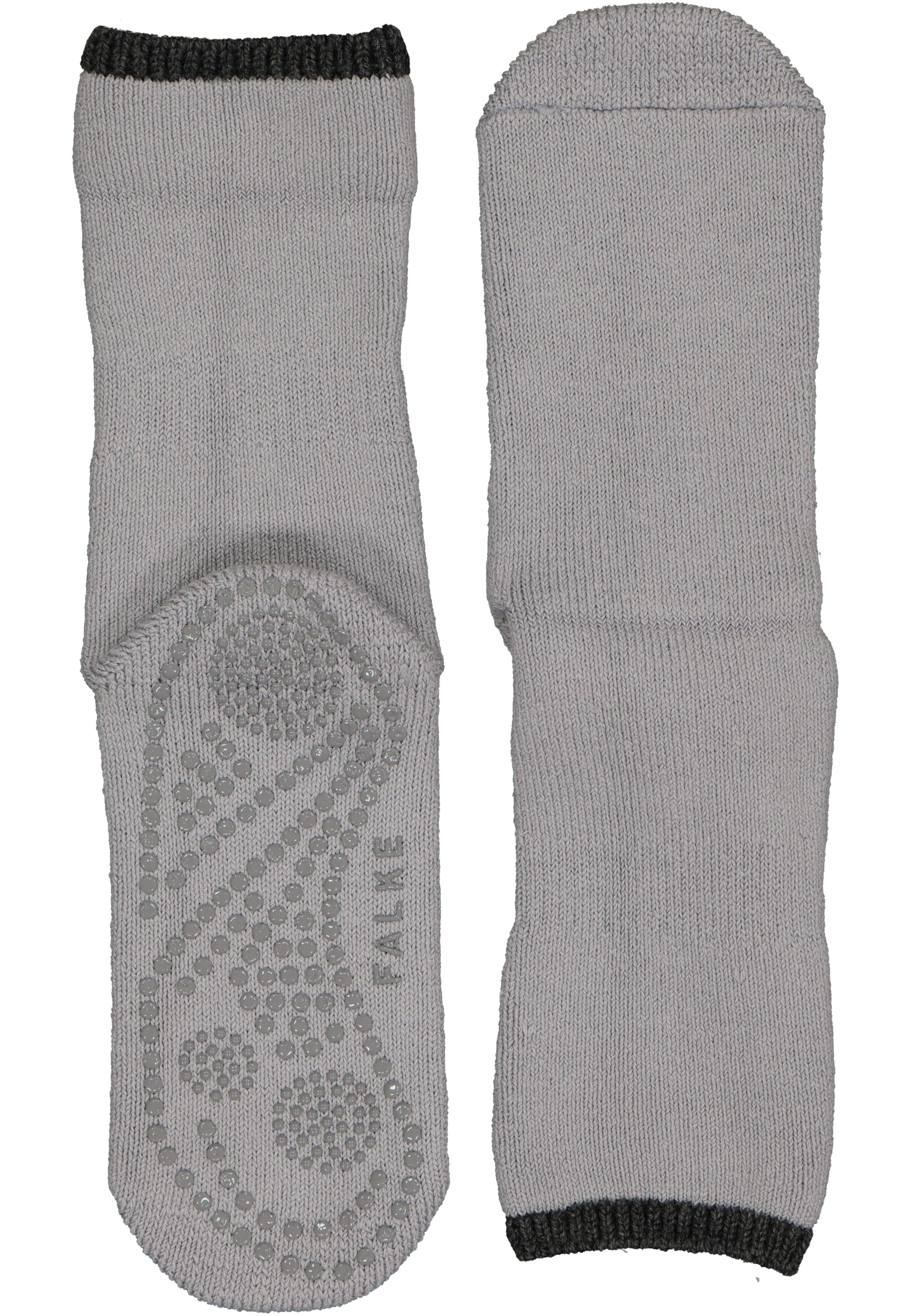 FALKE Cuddle Pads dames huissokken, dik, zilvergrijs (silver)