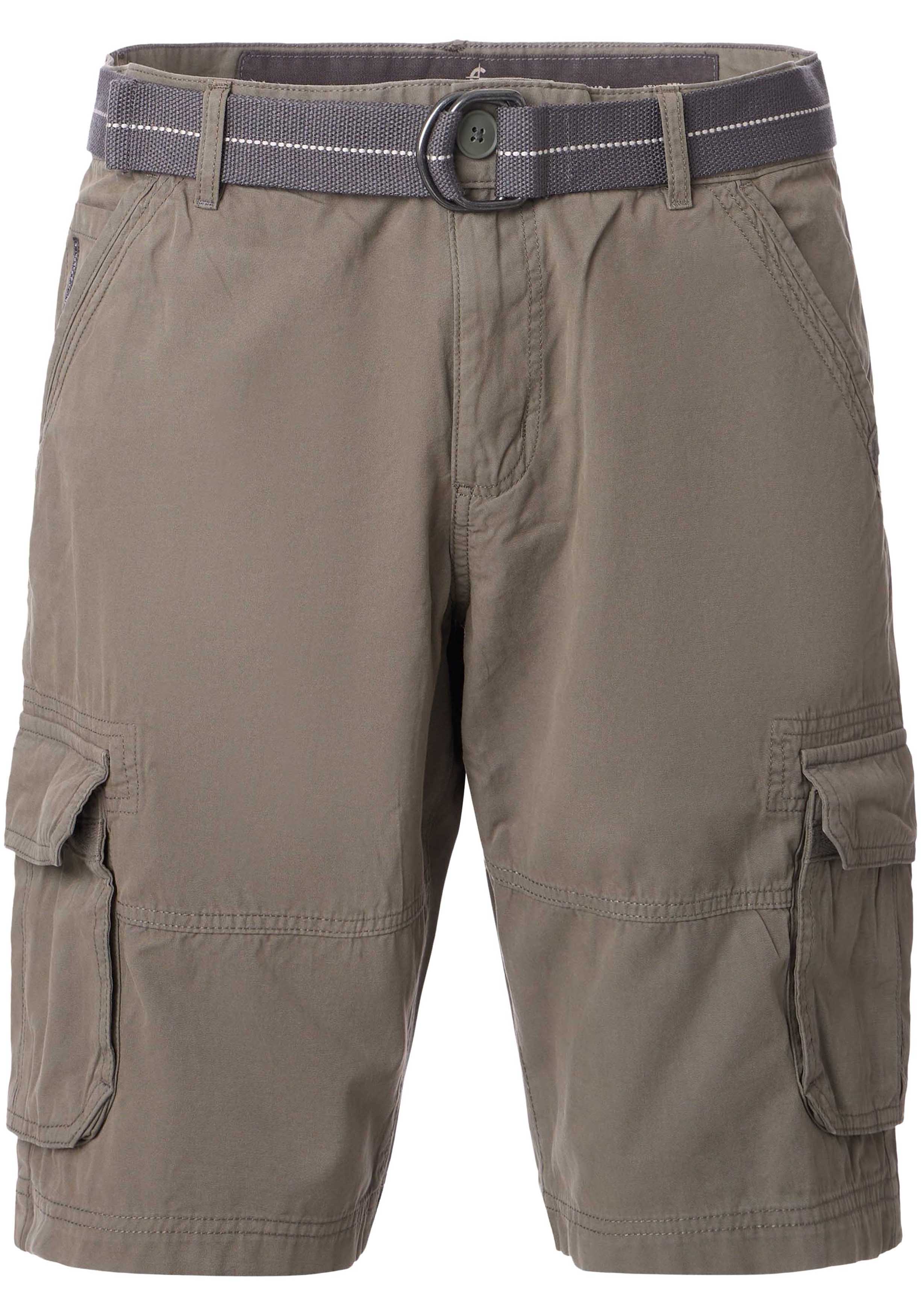 CASA MODA bermuda BEN, heren cargo korte broek, groen