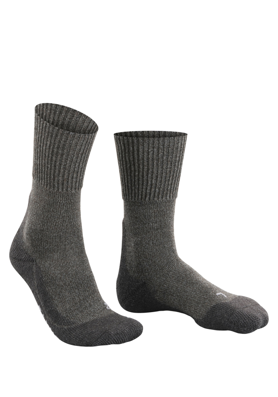 FALKE TK1 Adventure Wool heren trekking sokken, antraciet grijs (smog) FALKE TK1 Adventure Wool heren trekking sokken, antraciet grijs (smog)