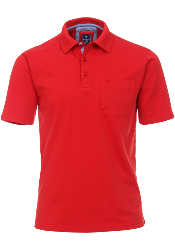 Redmond regular fit poloshirt, rood Redmond regular fit poloshirt, rood