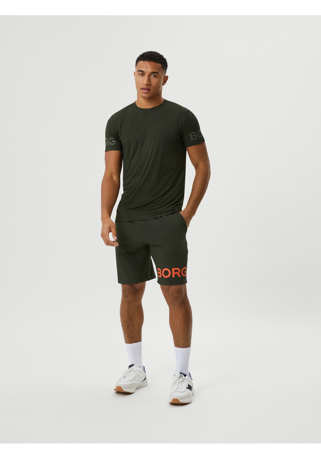 image_4_10001611_GN002_3 Bjorn Borg light T-shirt, donkergroen
