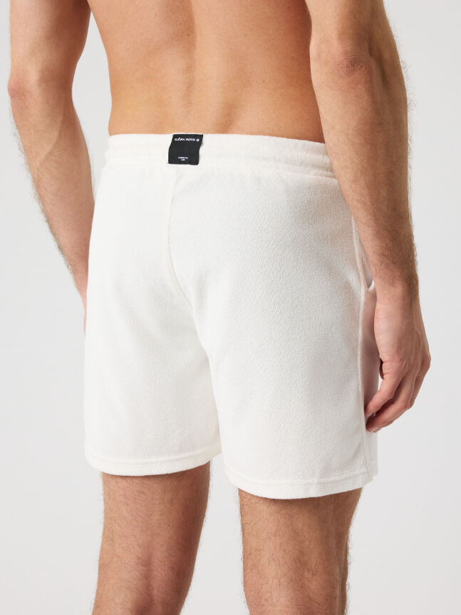 Bjorn Borg Toweling Pool Shorts, korte broek, beige