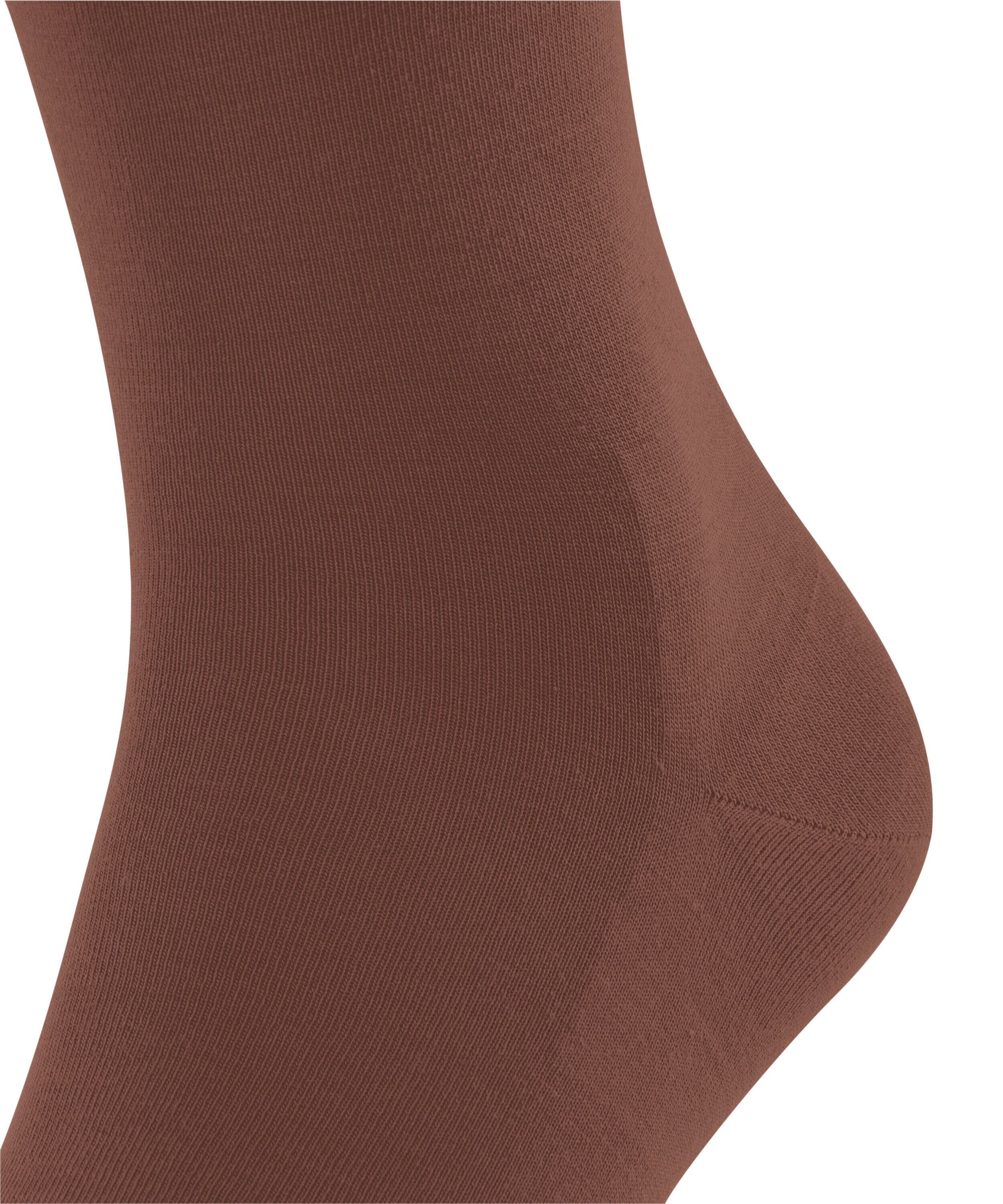 FALKE ClimaWool herensokken, cognac bruin (brandy)