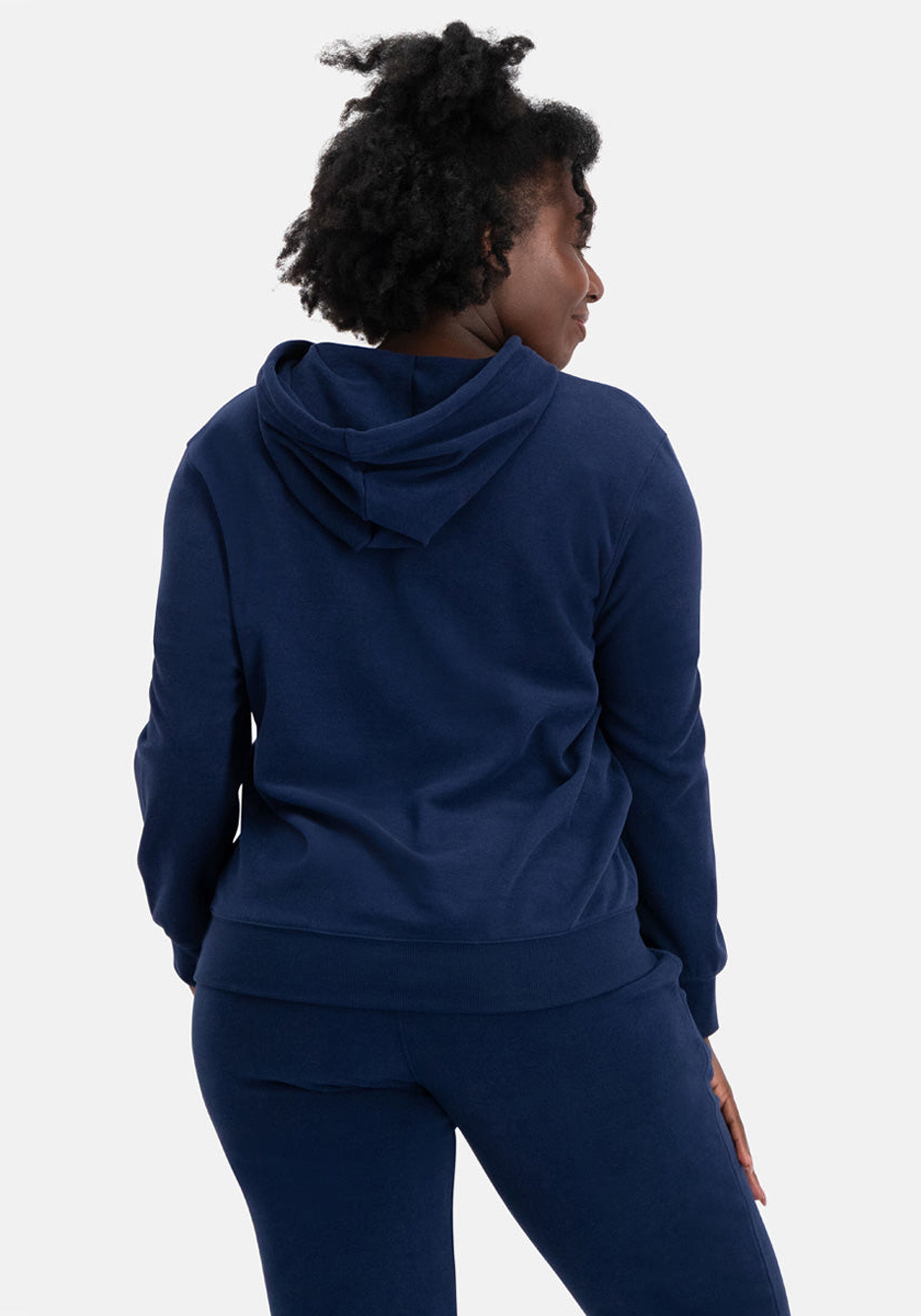 Bamboo Basics Gaby hoodie, dames hoodie, donkerblauw