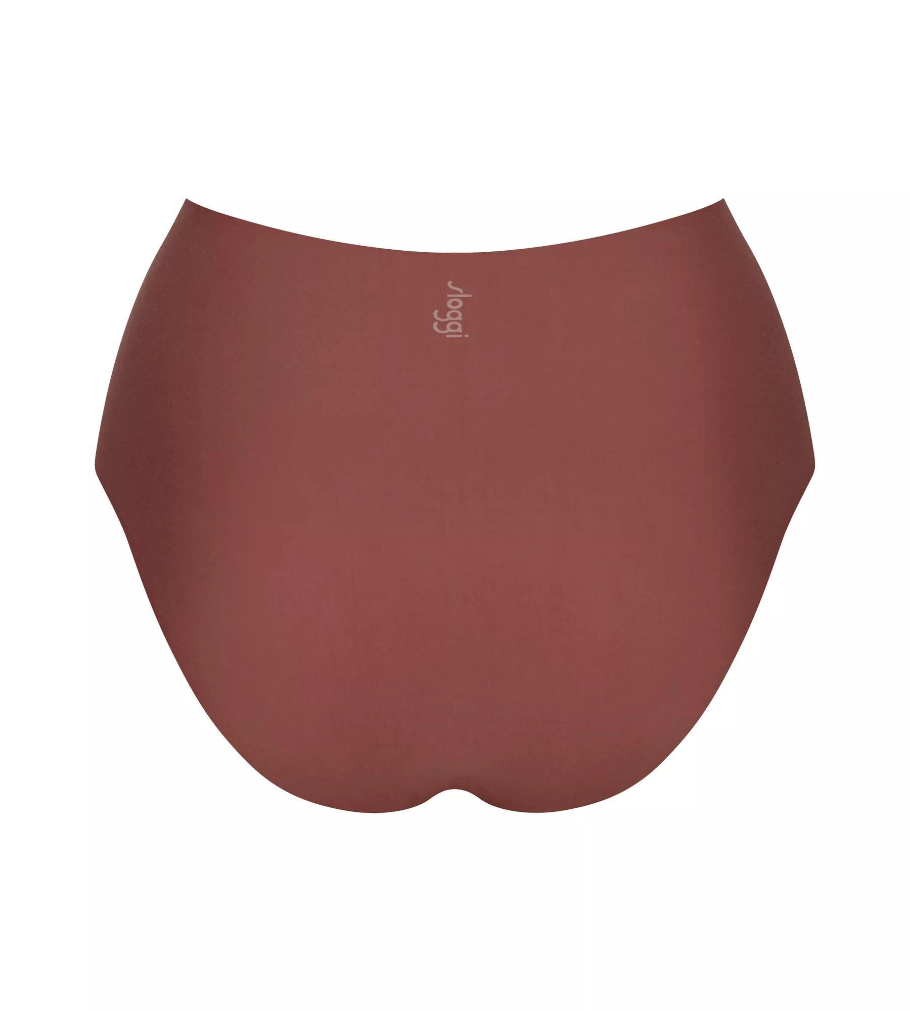 Sloggi Women ZERO Feel 2.0 High waist (1-pack), dames slip, roestbruin