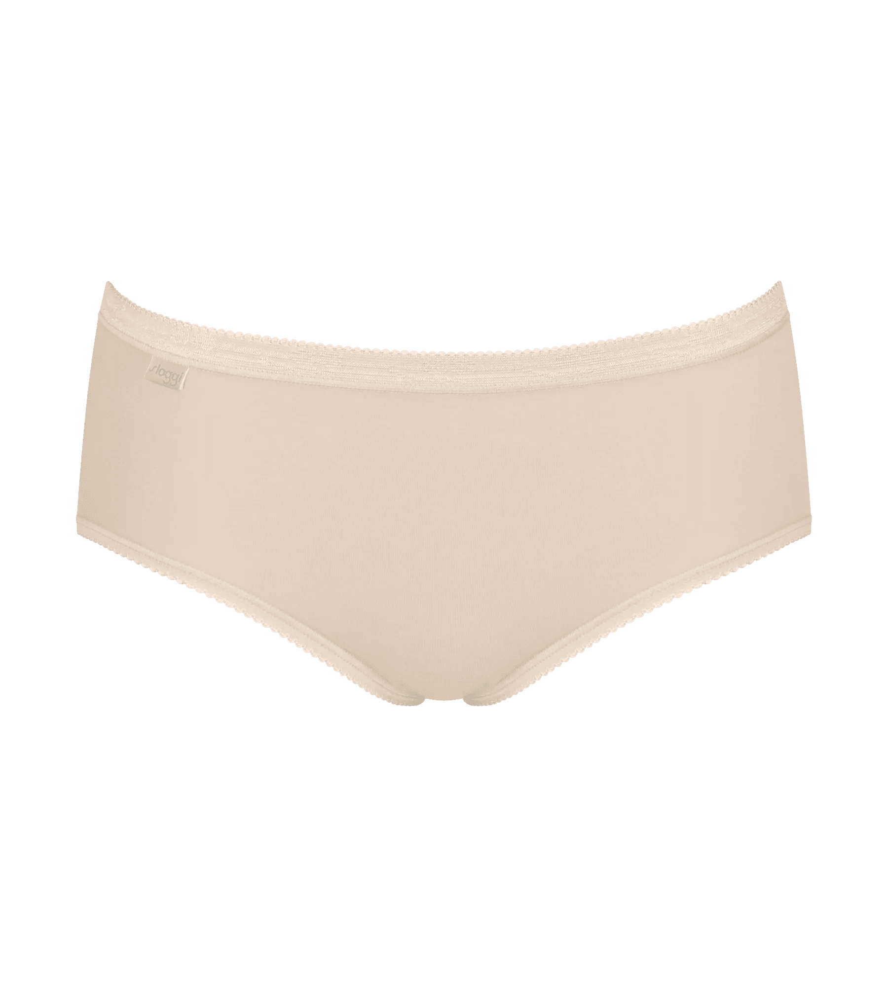 Sloggi Women Basic+ Midi (4-pack), dames slip, lila, paars, zwart en offwhite