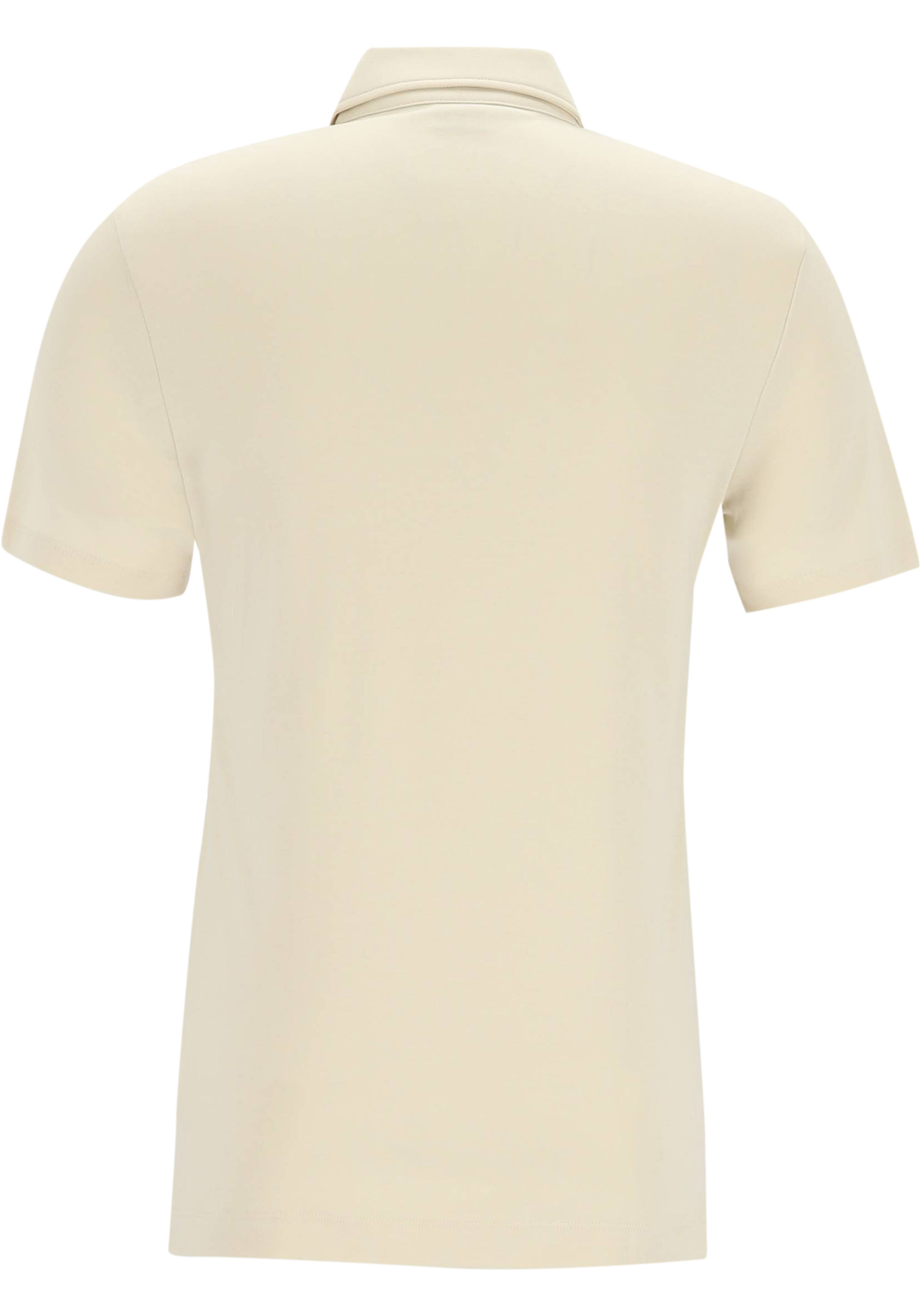 BOSS Palosh slim fit heren polo, pique, wit