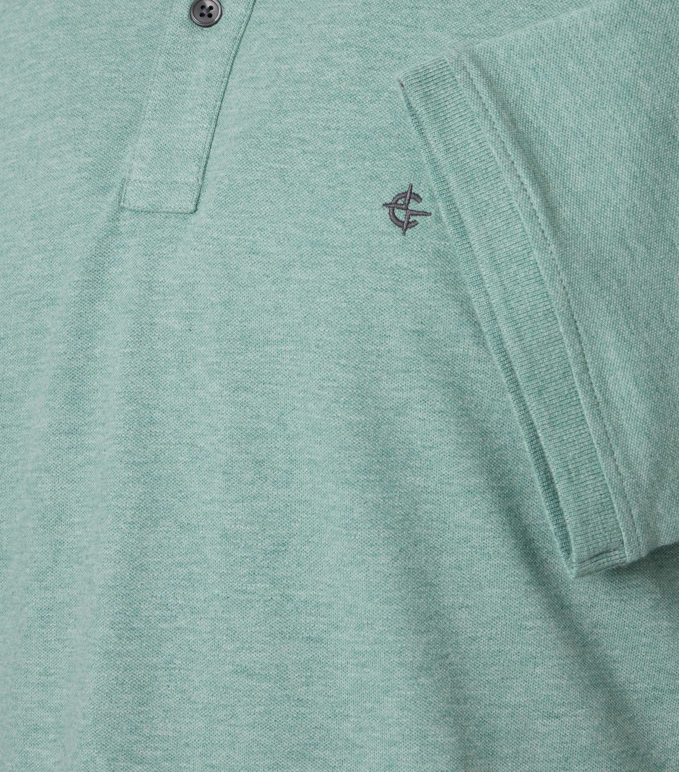 CASA MODA comfort fit heren polo, groen